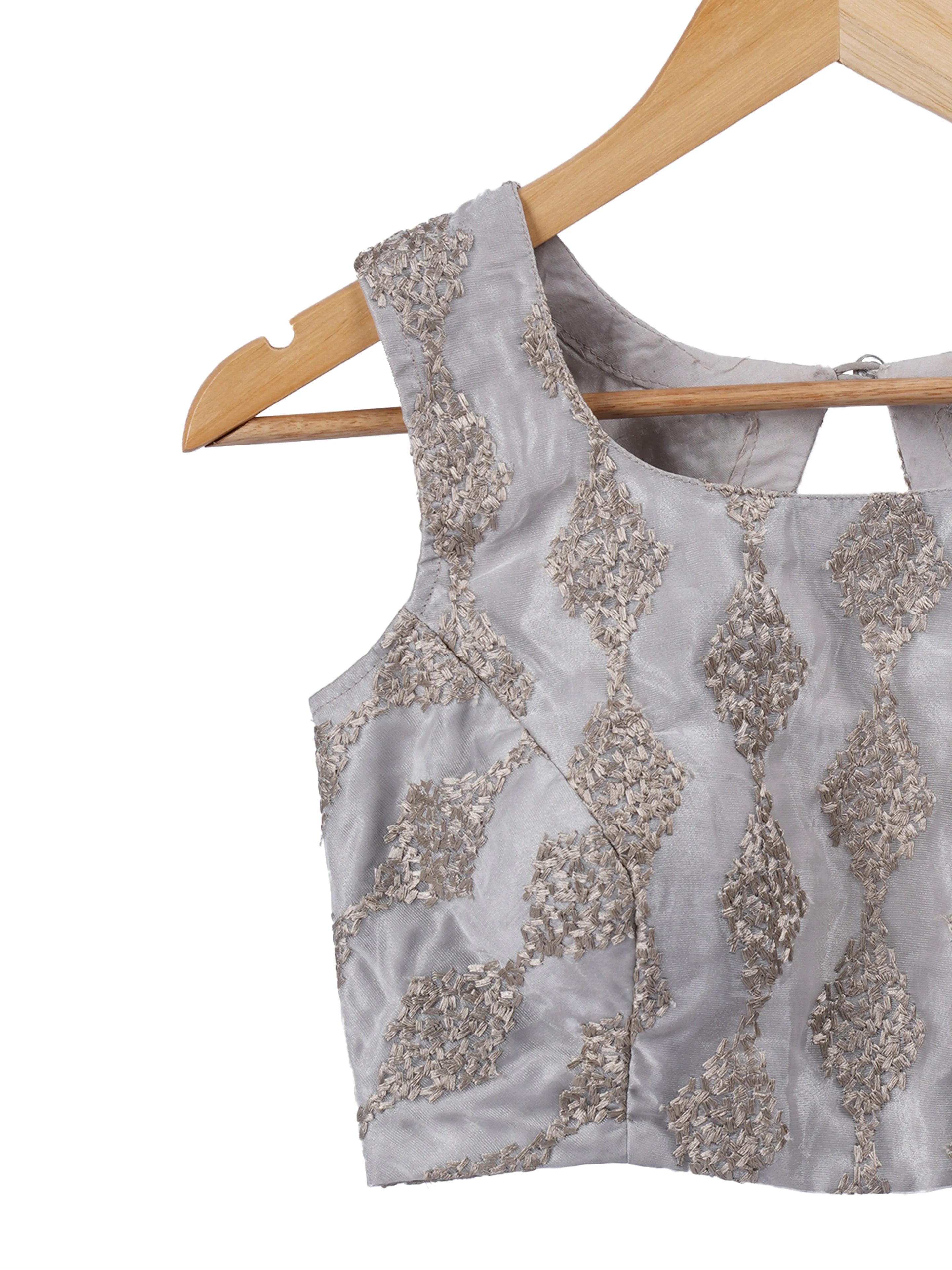 Silver Cascade Blouse