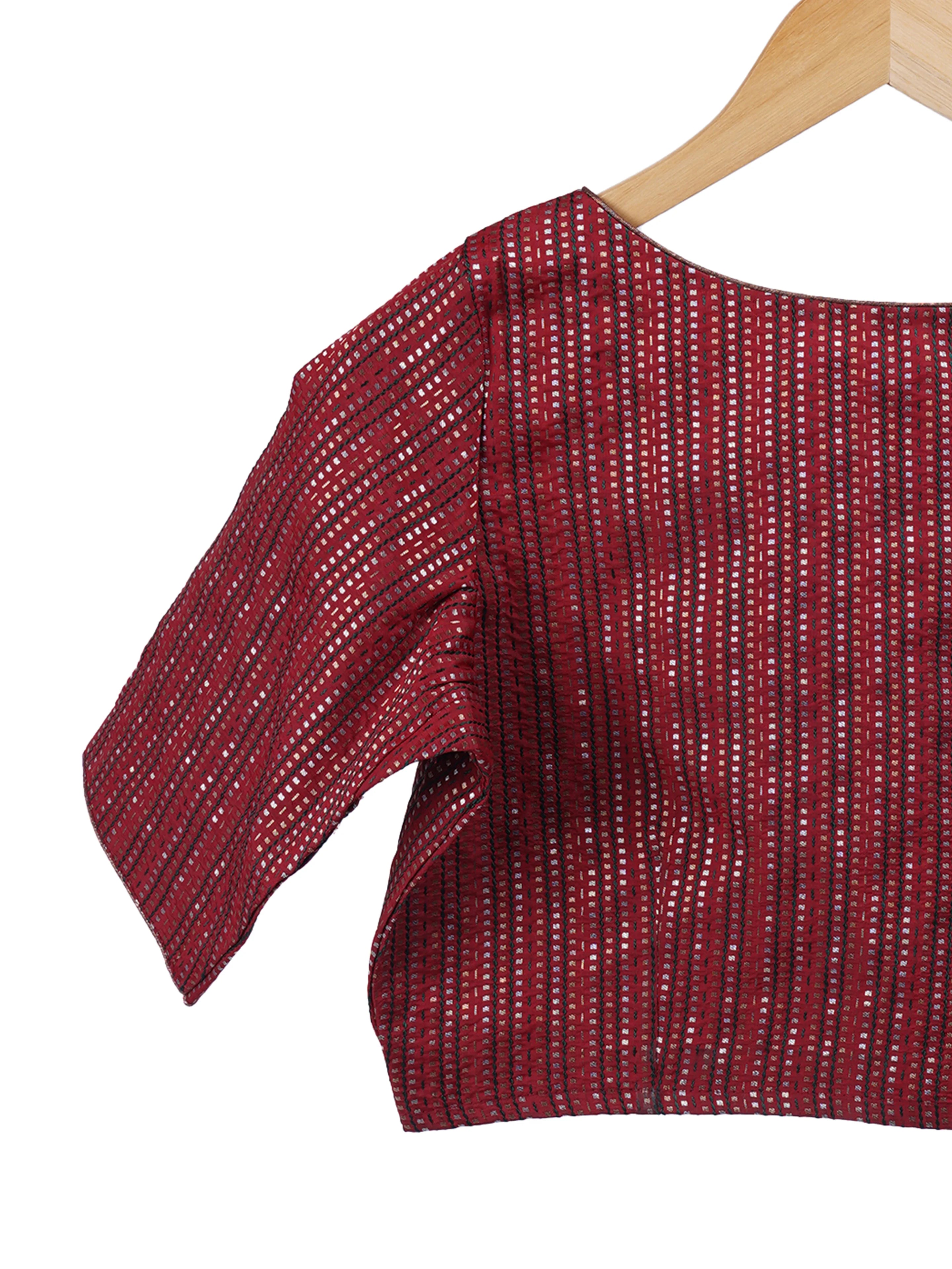 Burgundy Bliss Blouse