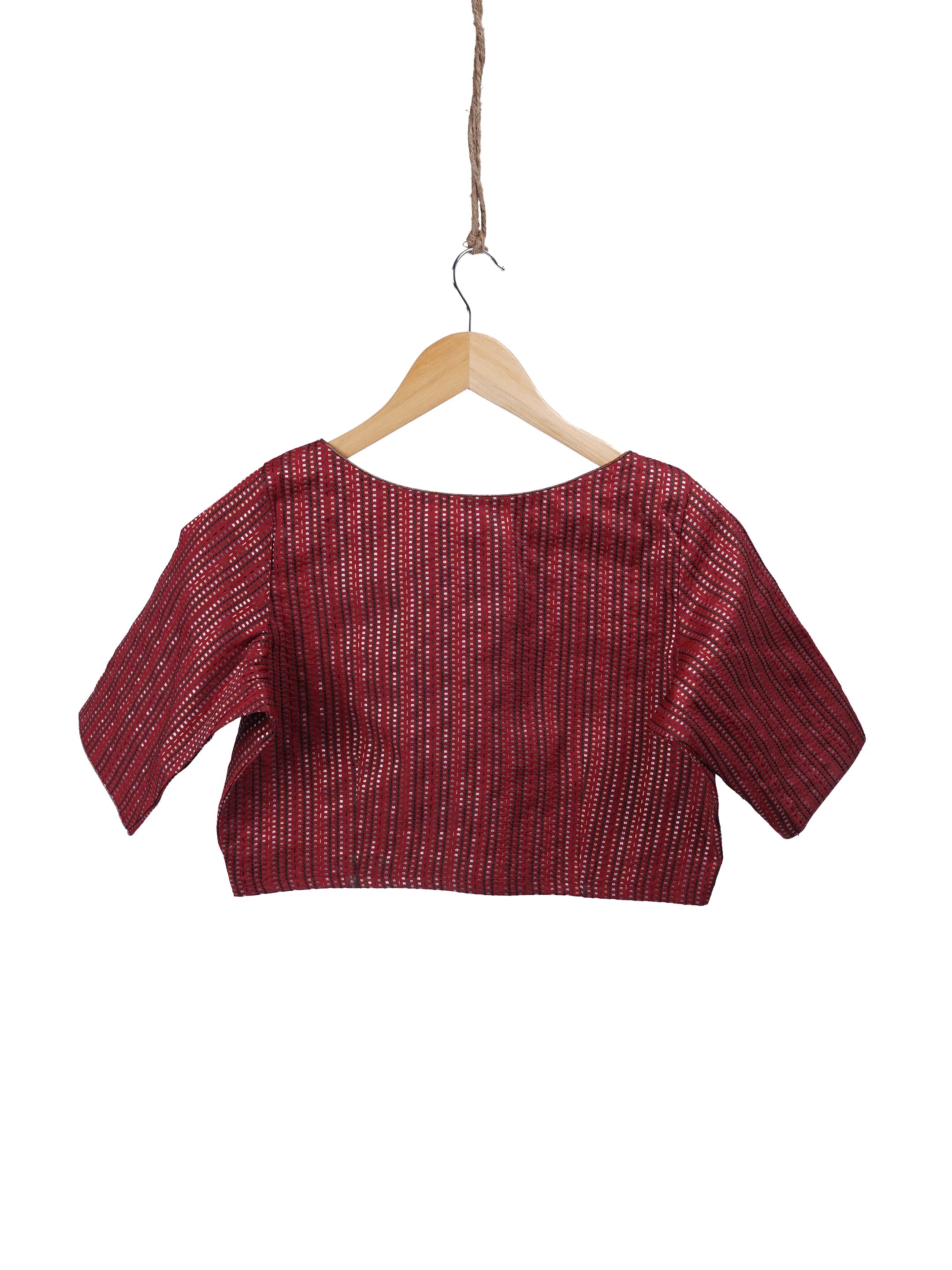 Burgundy Bliss Blouse