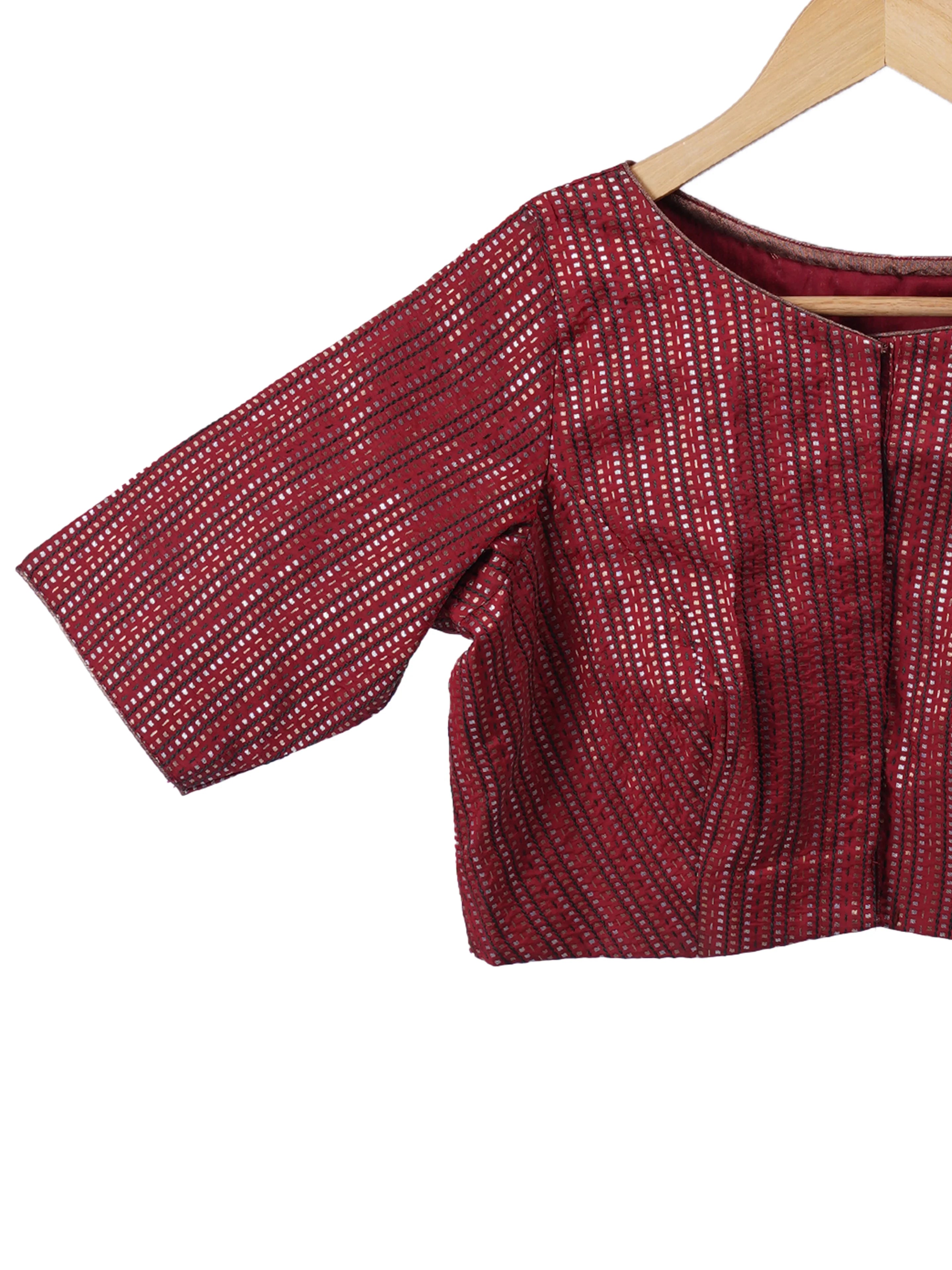 Burgundy Bliss Blouse