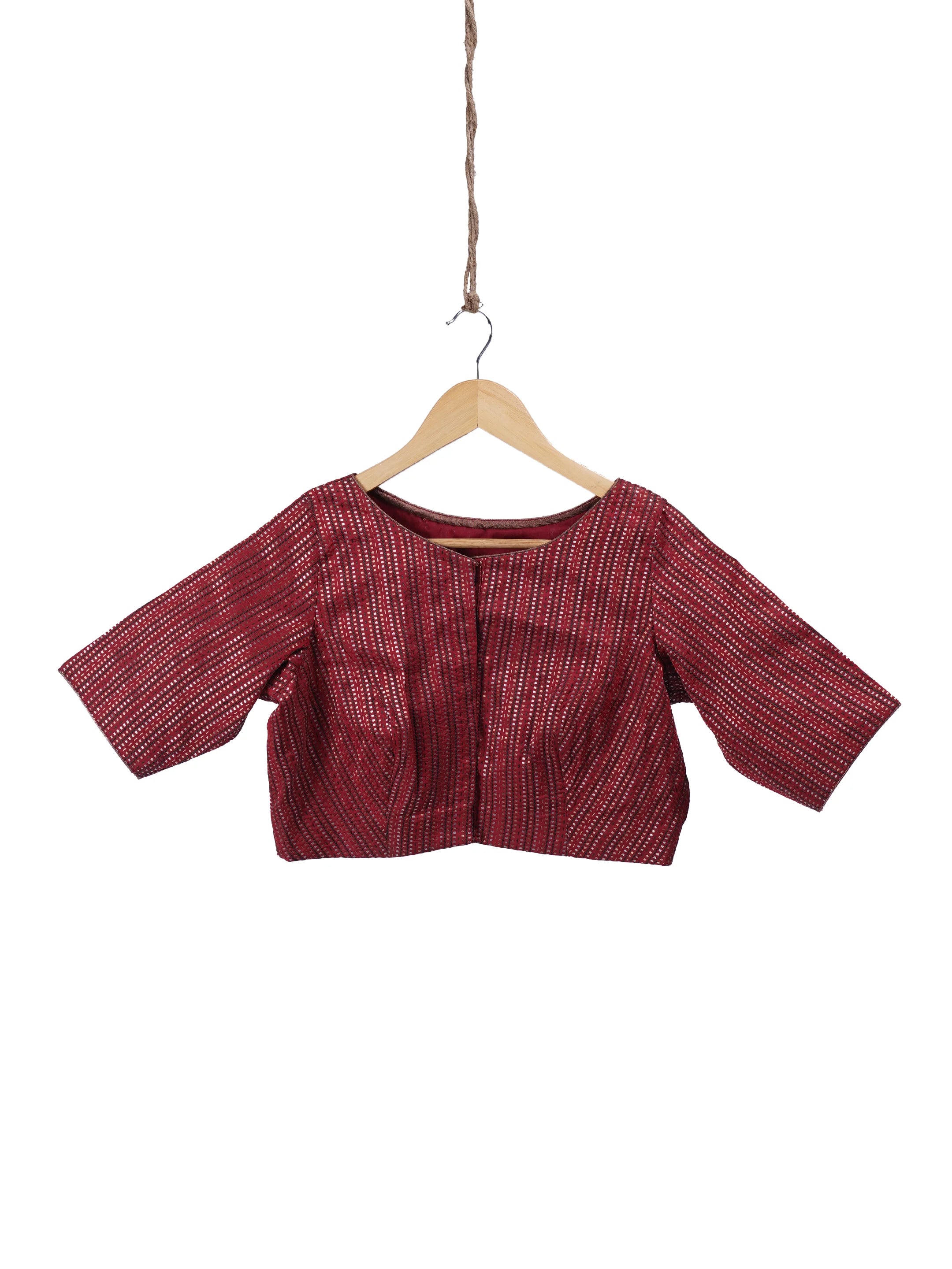 Burgundy Bliss Blouse