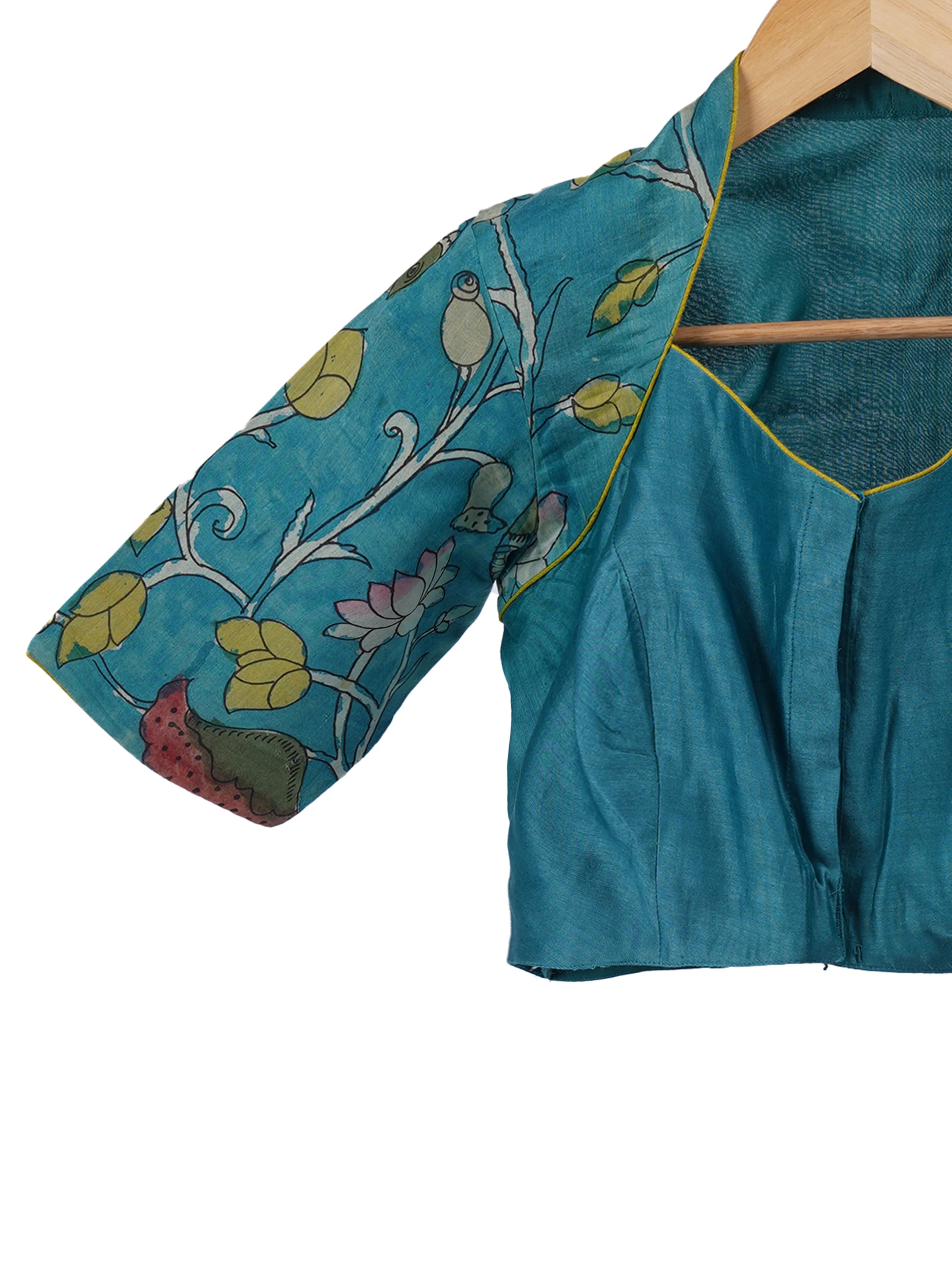 Steal The Teal Blouse