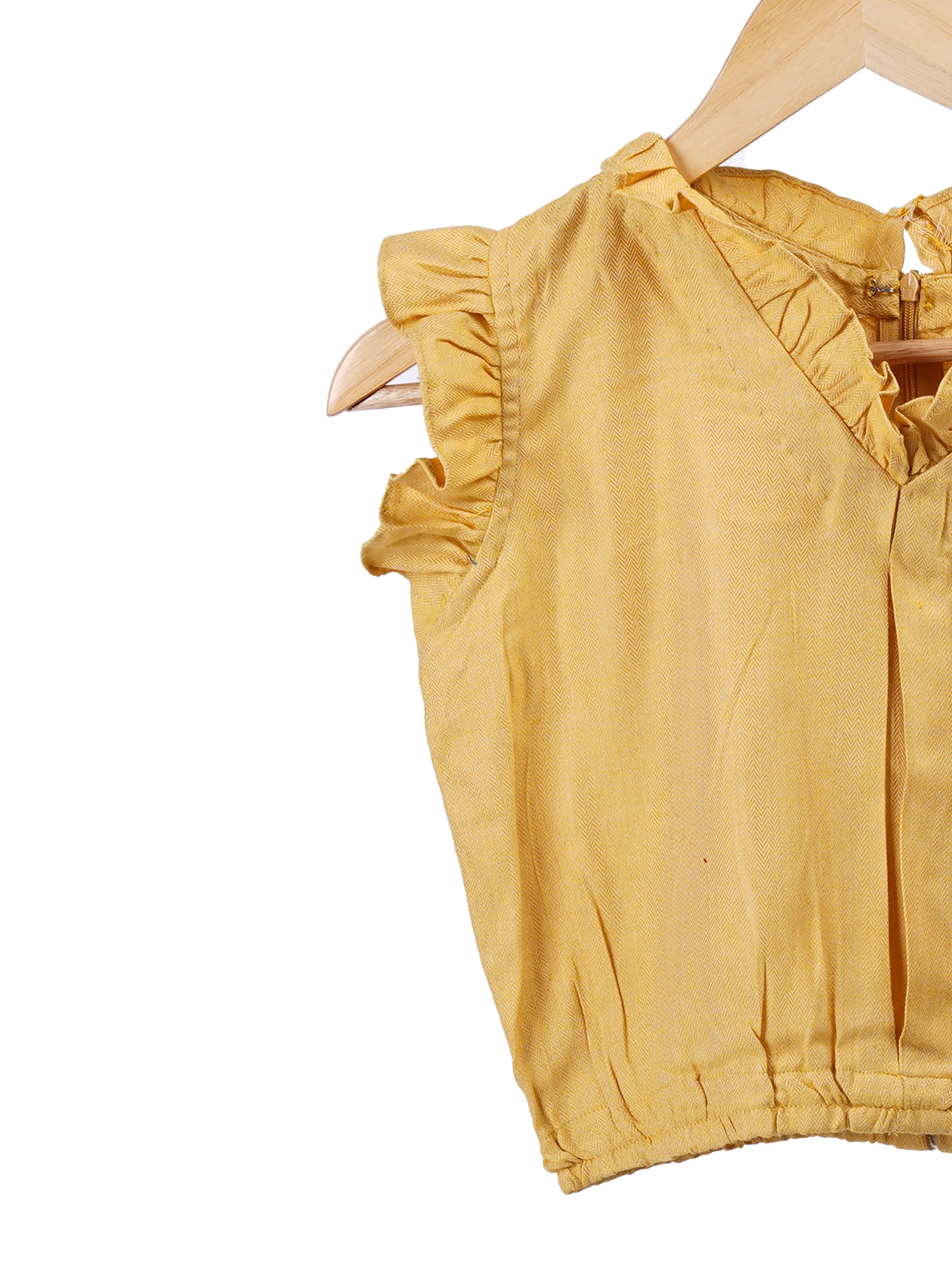 Sunshine Ruffles Blouse