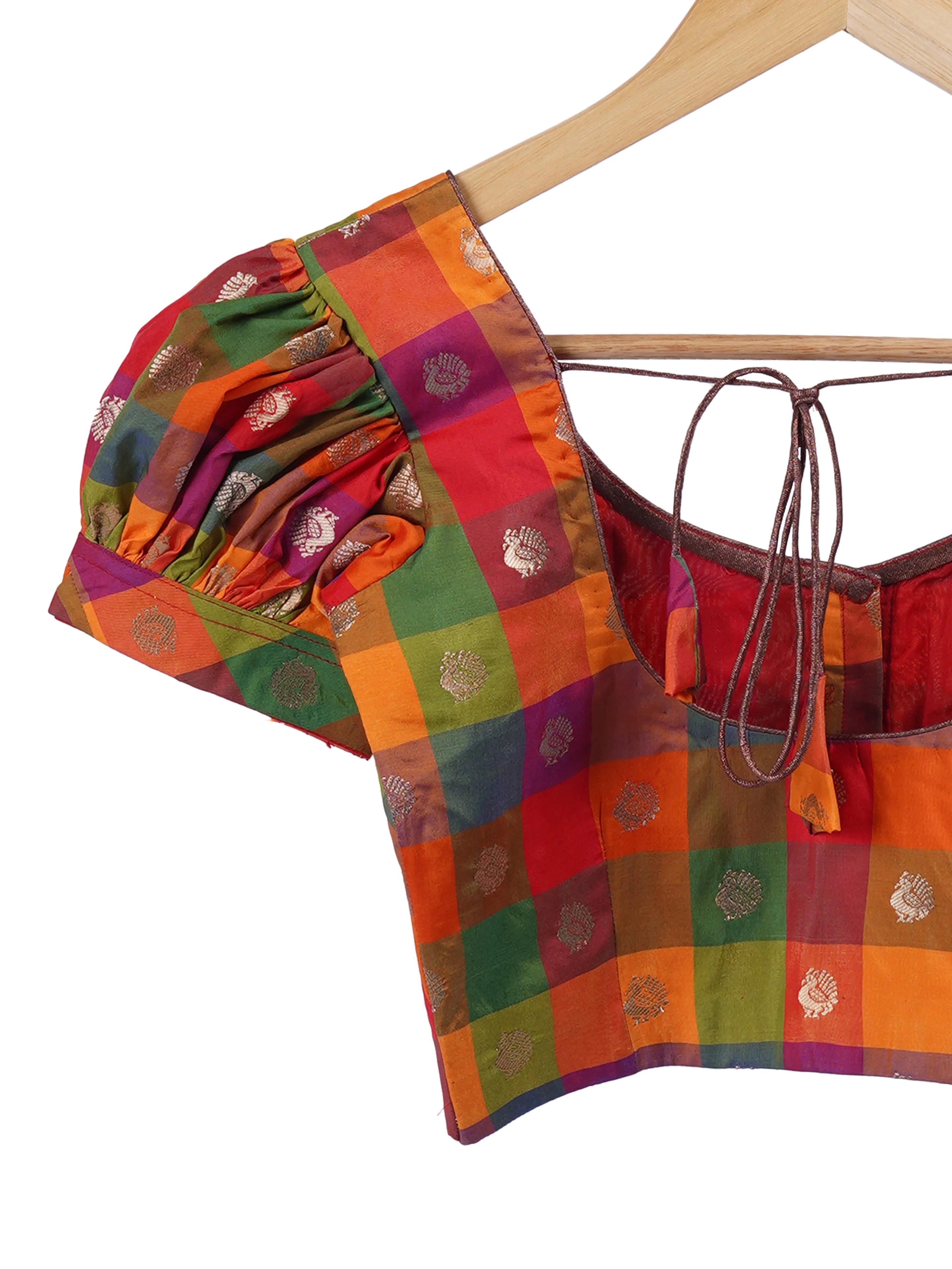Festive Mosaic Blouse