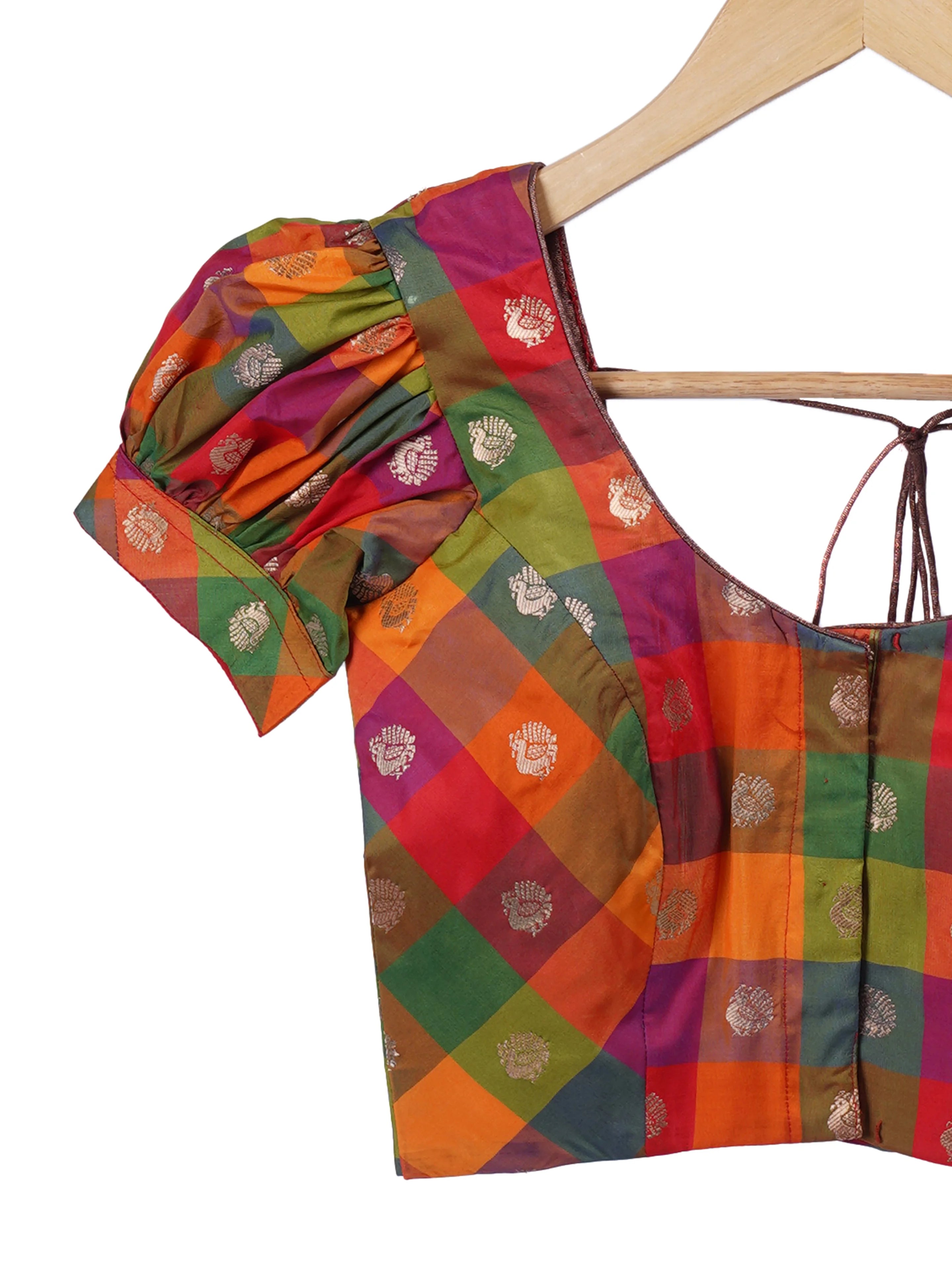 Festive Mosaic Blouse