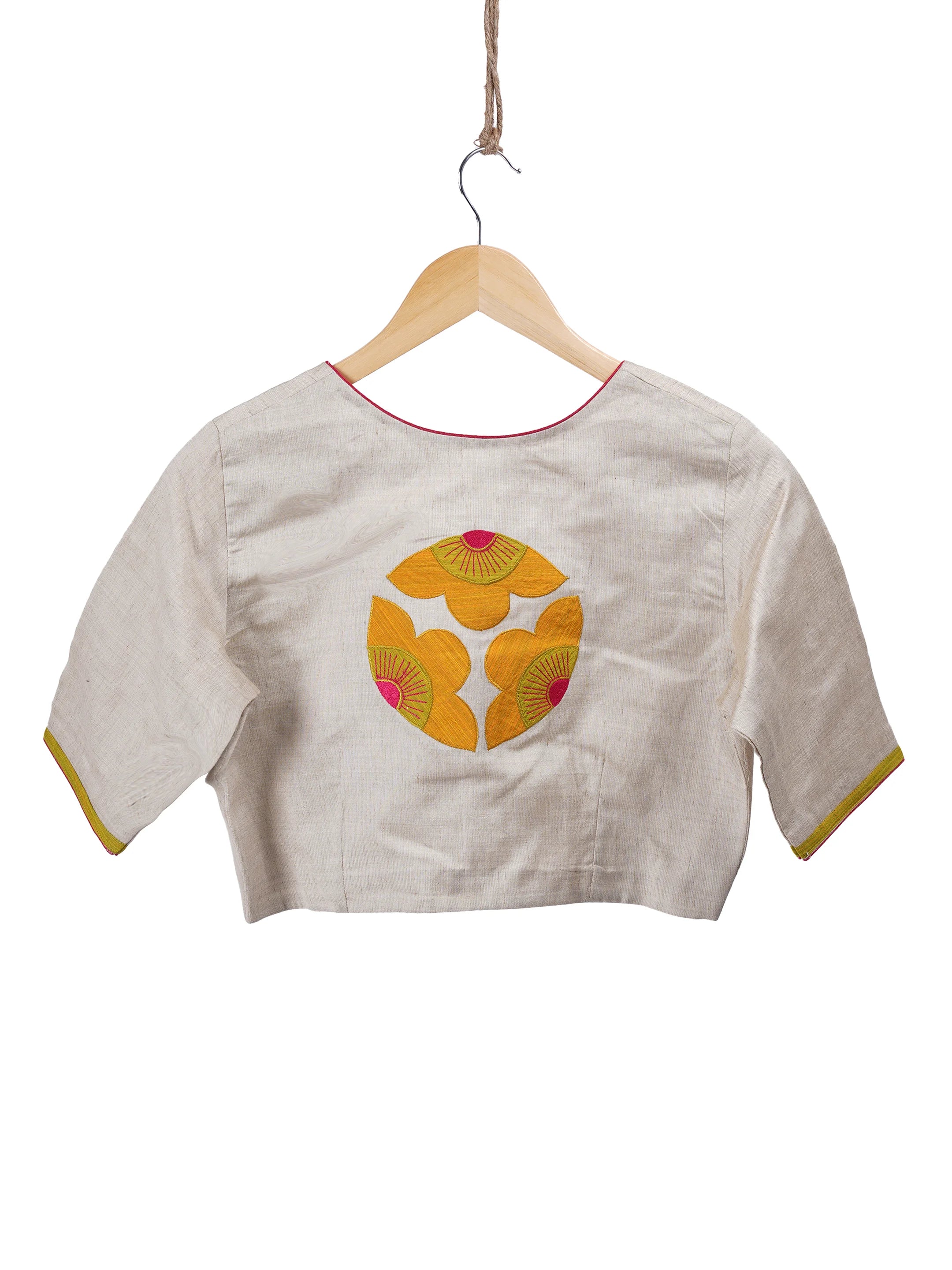 Golden Petals Blouse