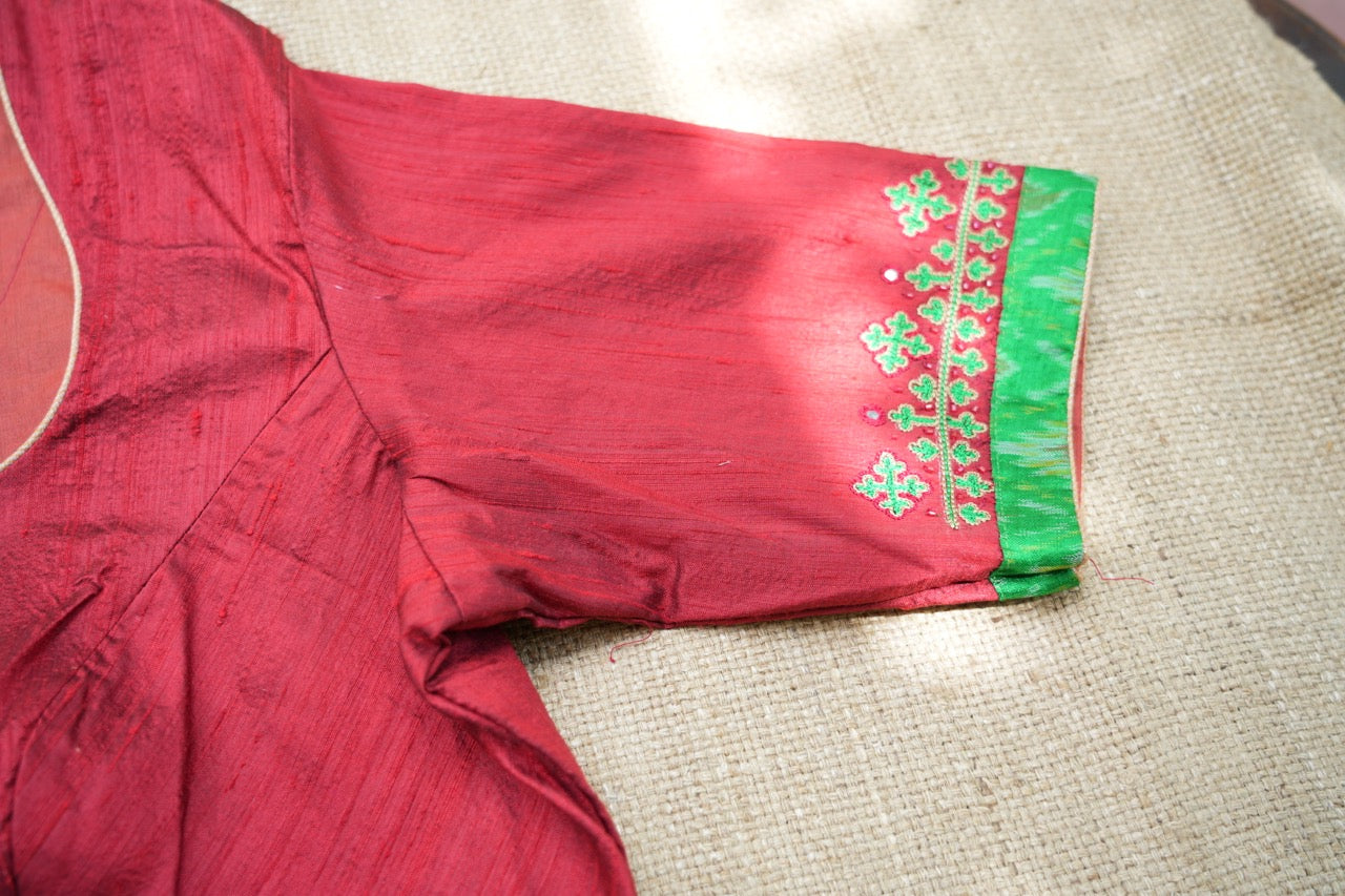 Festive Maroon Green