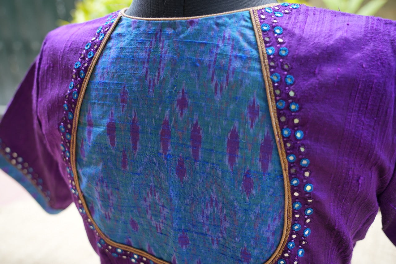 M S Blue Purple
