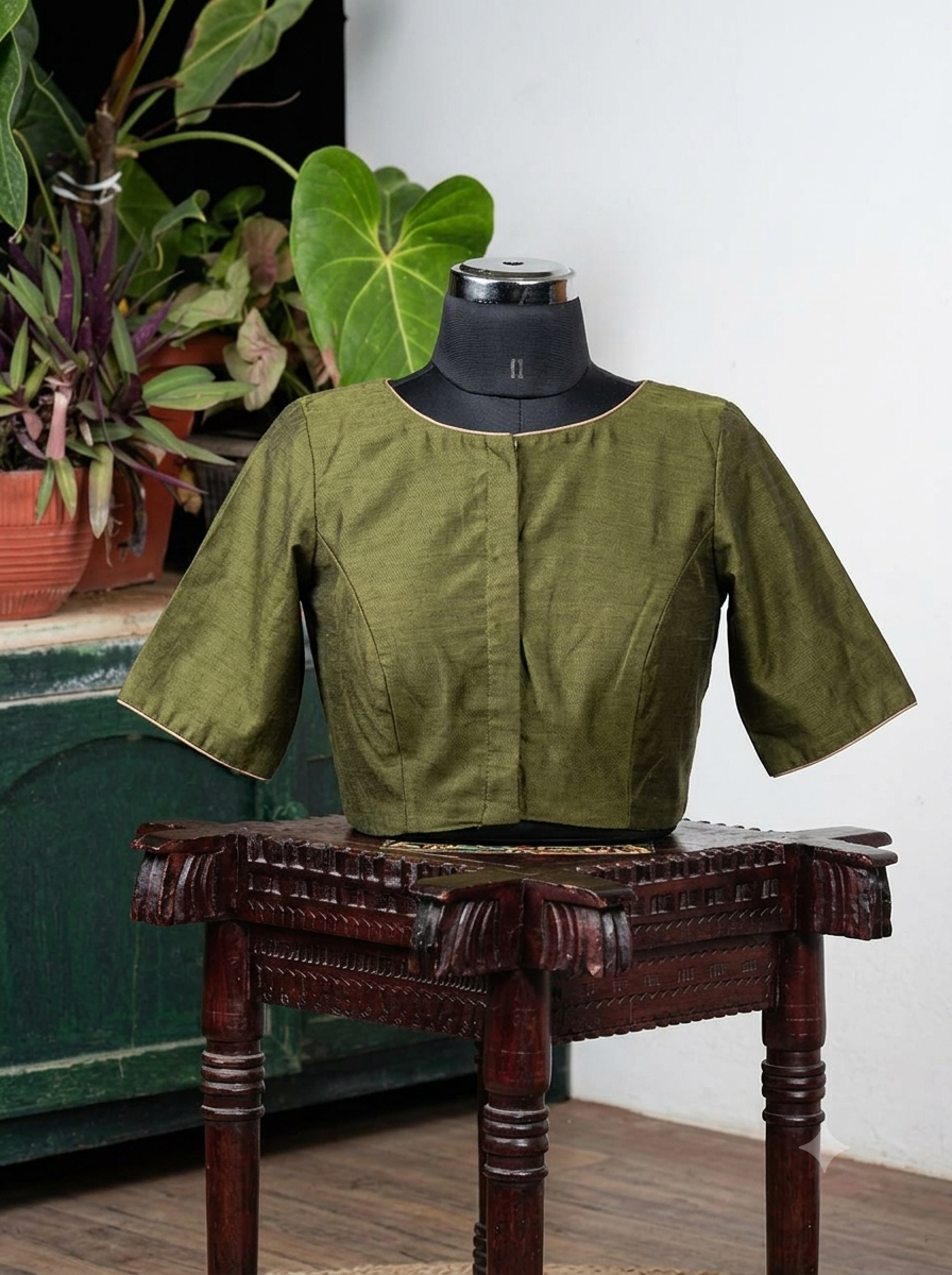 Solids Timeless - Boat Neck - Olive Green ES