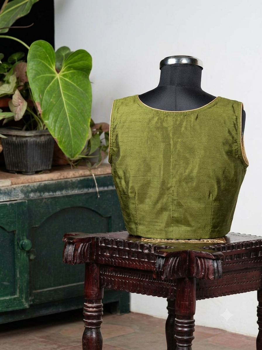 Solids Timeless - Boat Neck - Olive green SL