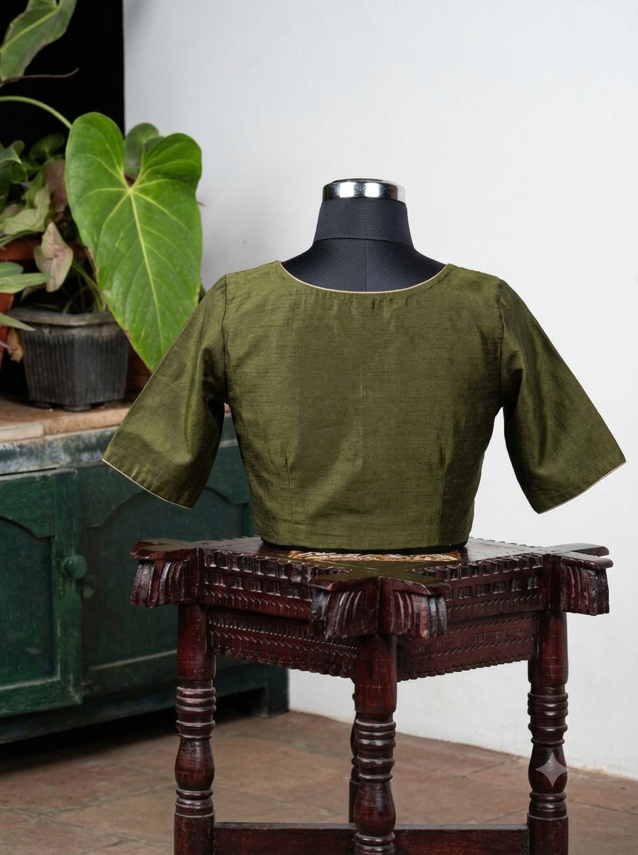 Solids Timeless - Boat Neck - Olive Green ES