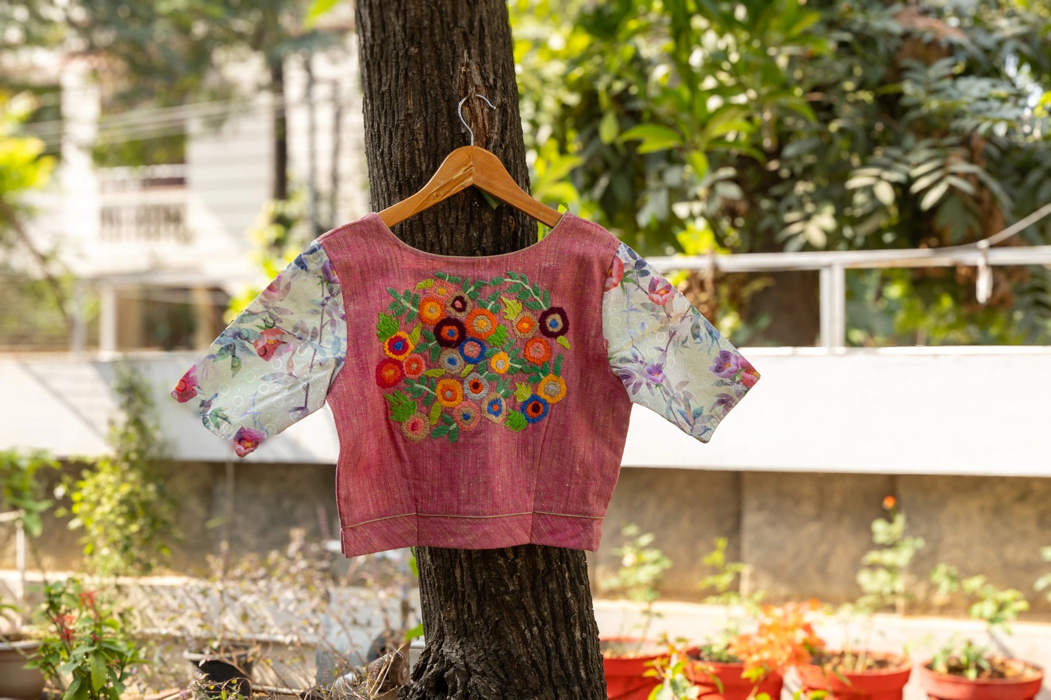 Dusty Rose Blouse
