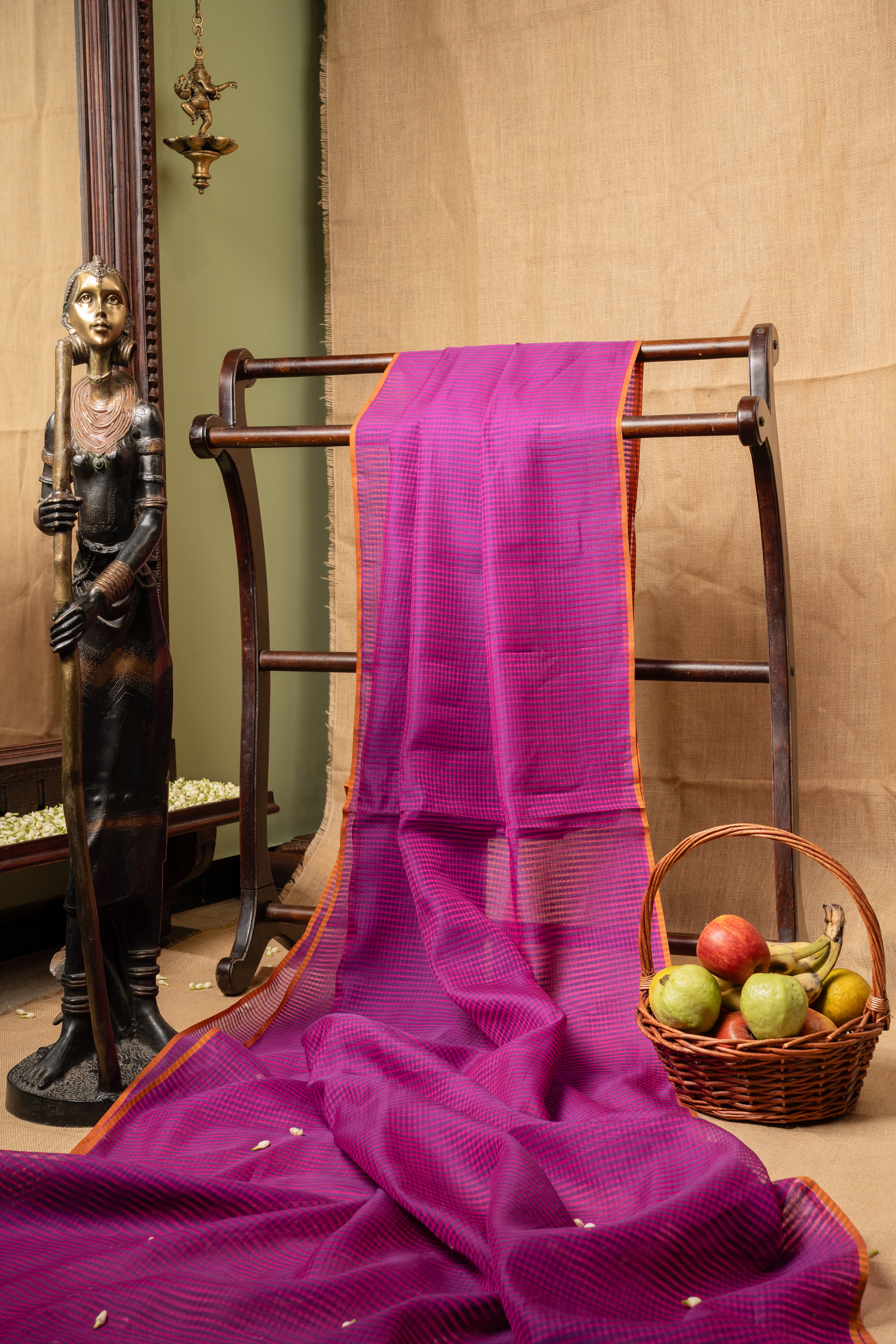 Organza Cascade - Magenta