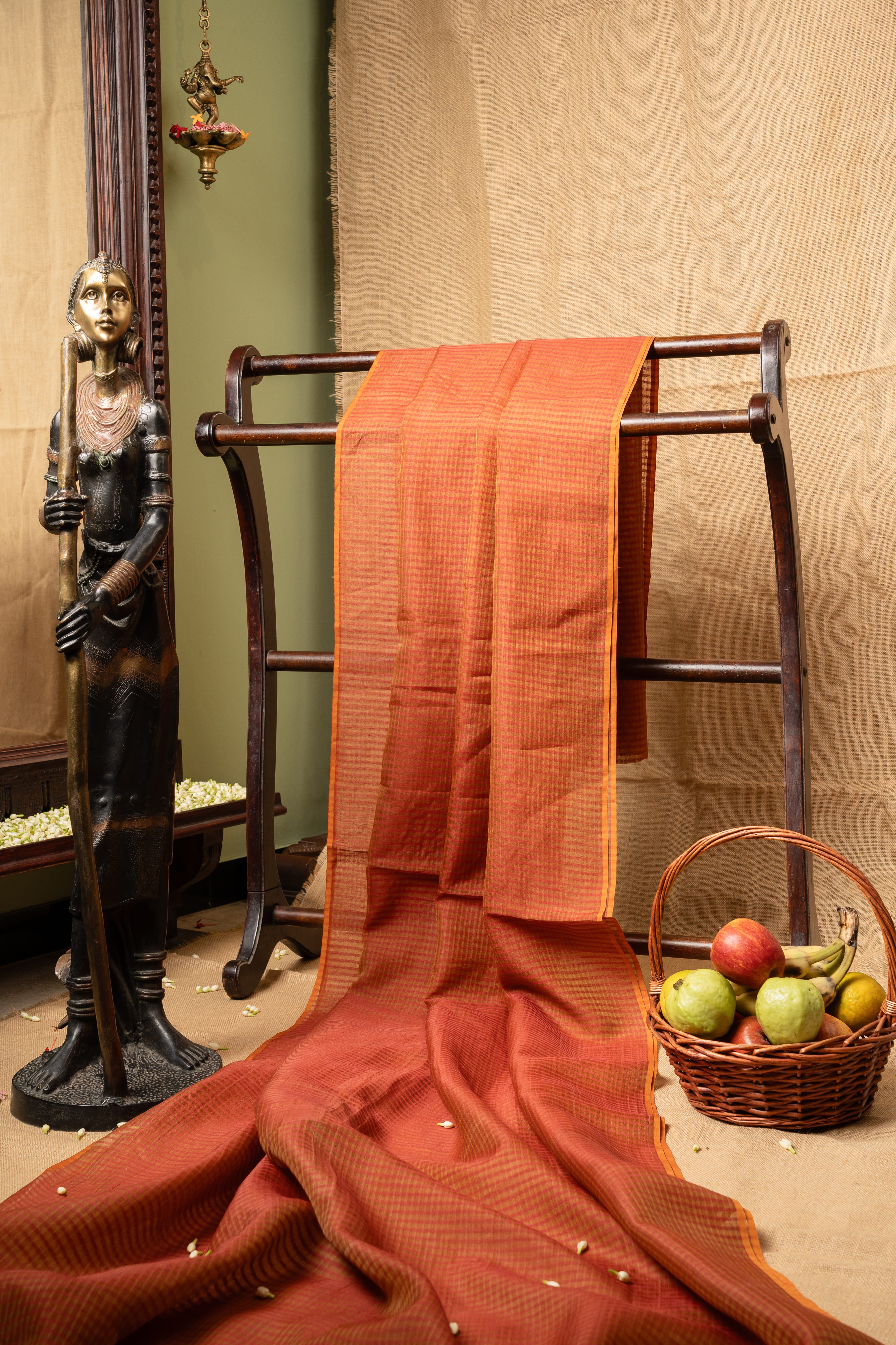 Organza Cascade - Mustard