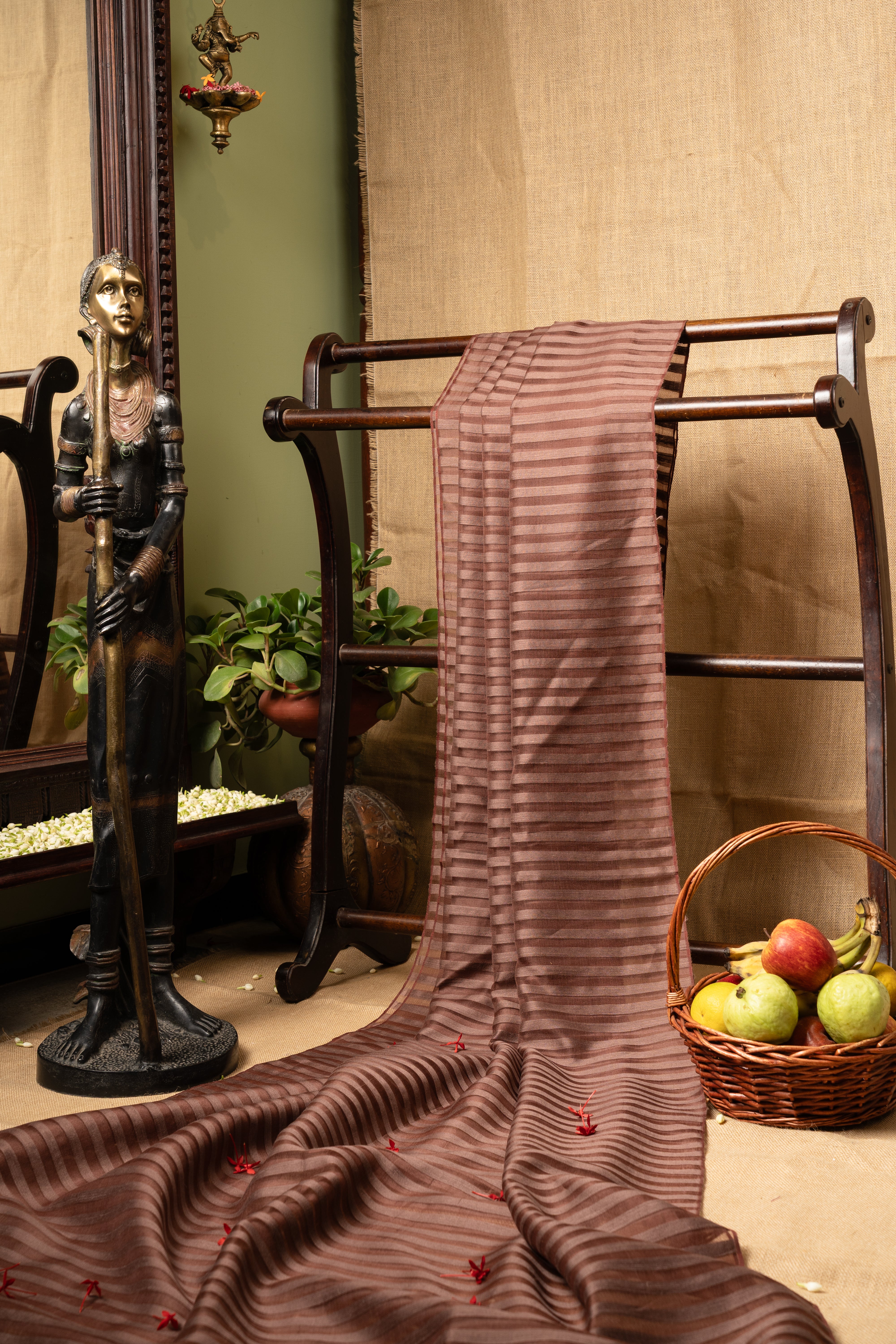 Organza Cascade - Choco bar