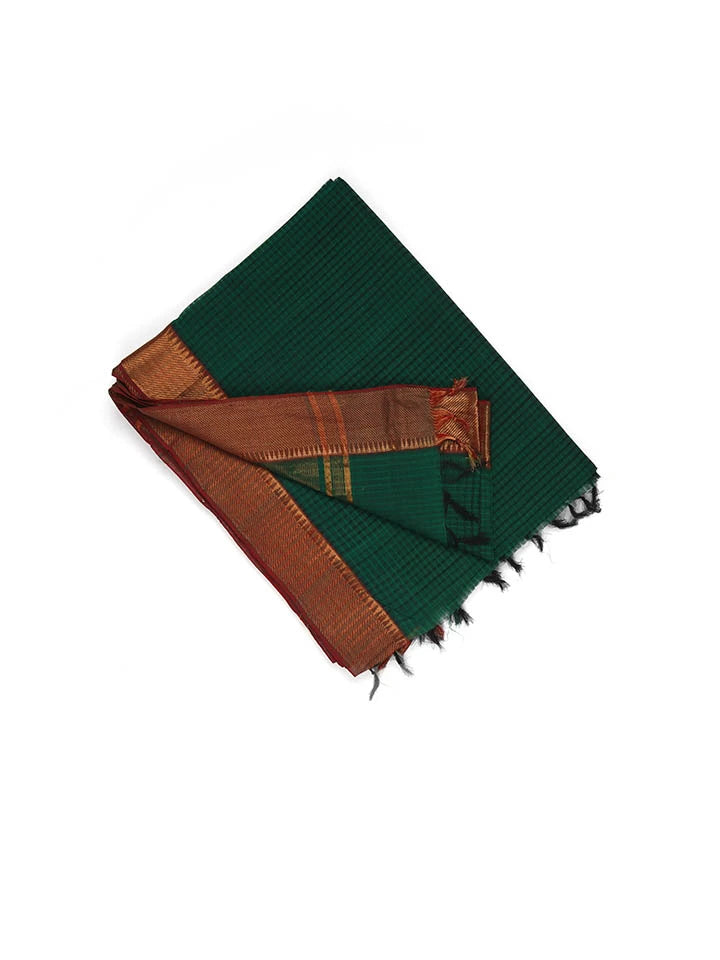 Green Garnet Saree