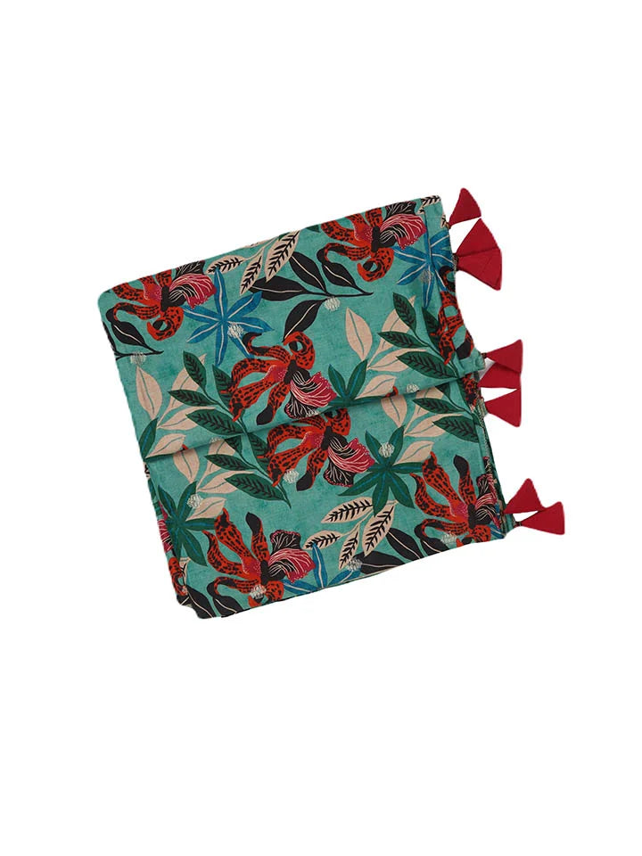 Tropical Elegance Saree