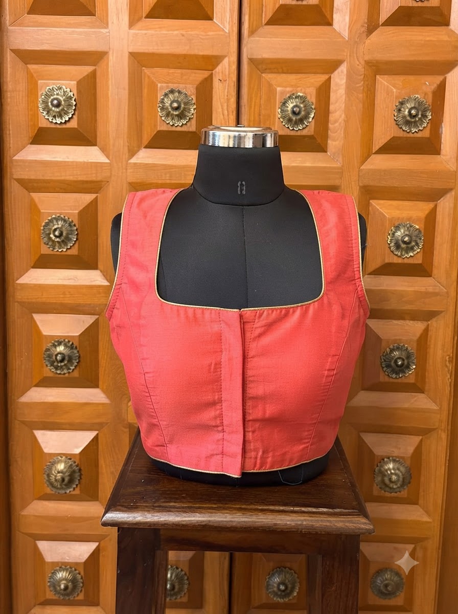 Solids Chic - Bend Square Neck - Coral SL