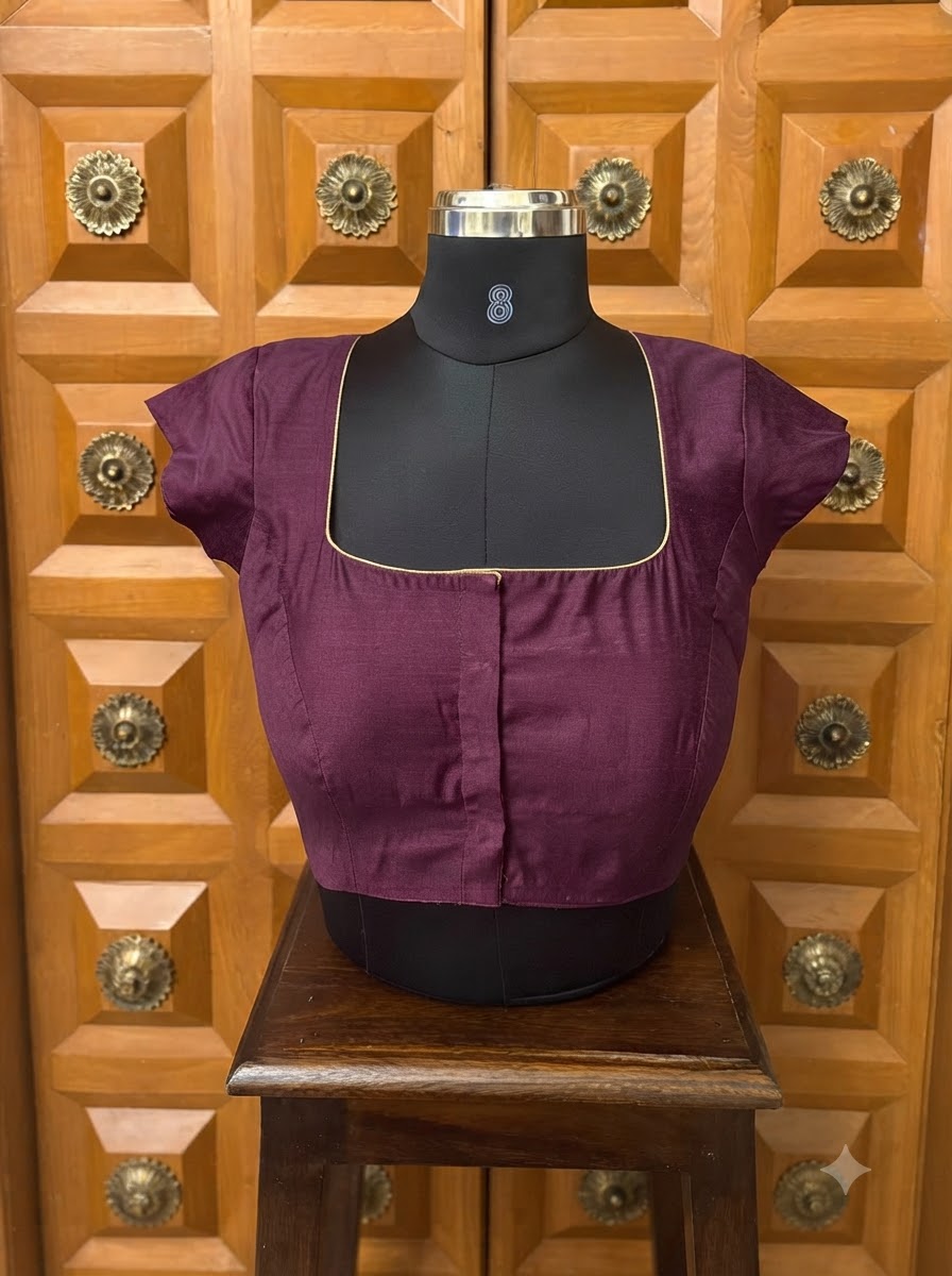Solids Chic - Bend Square Neck - Mulberry CS