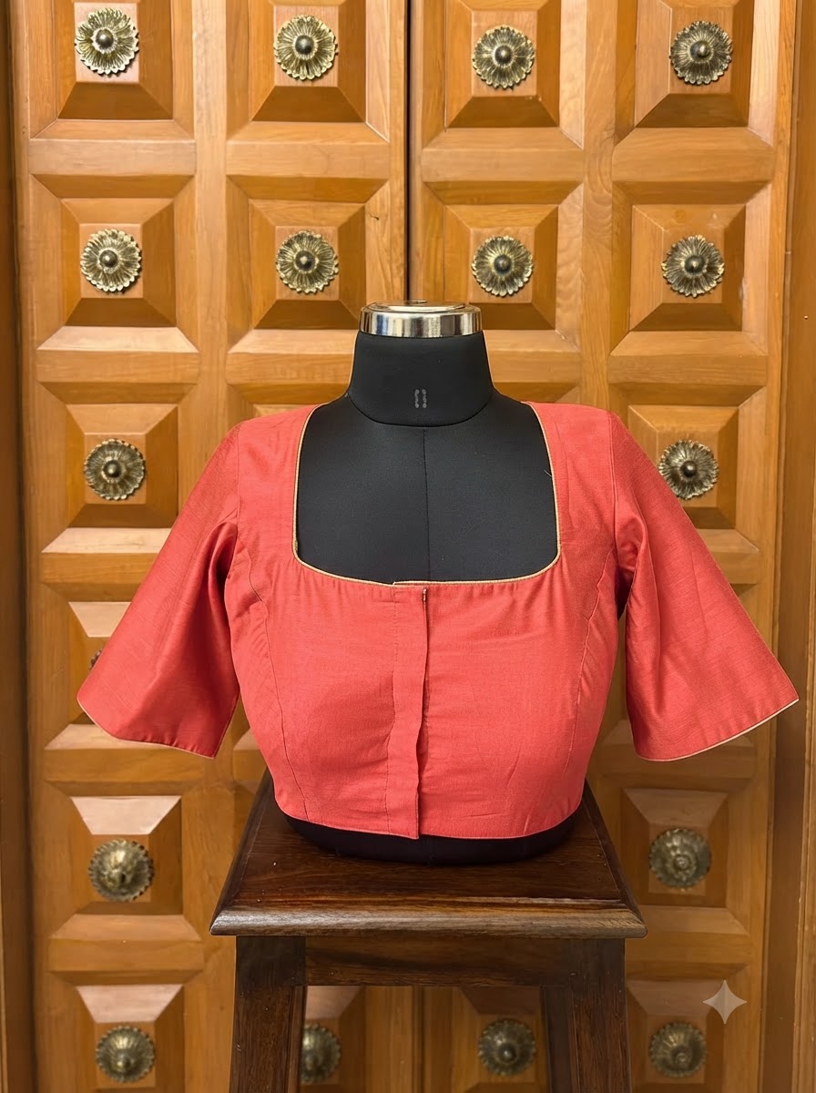 Solids Chic - Bend Square Neck - Coral ES