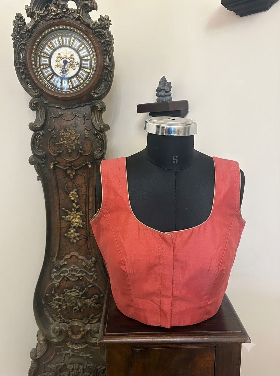 Solids Essential - Round Neck - Coral SL
