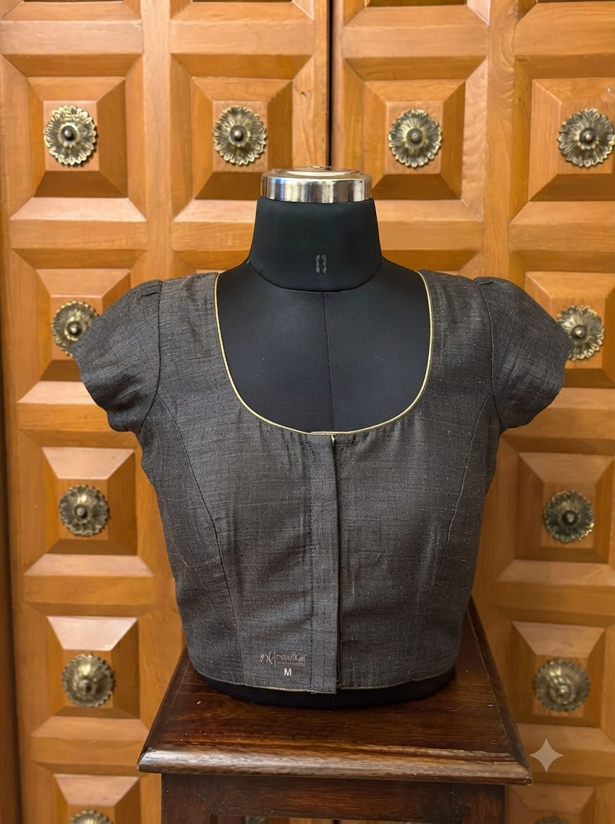 Solids Essential - Round Neck - Charcoal CS