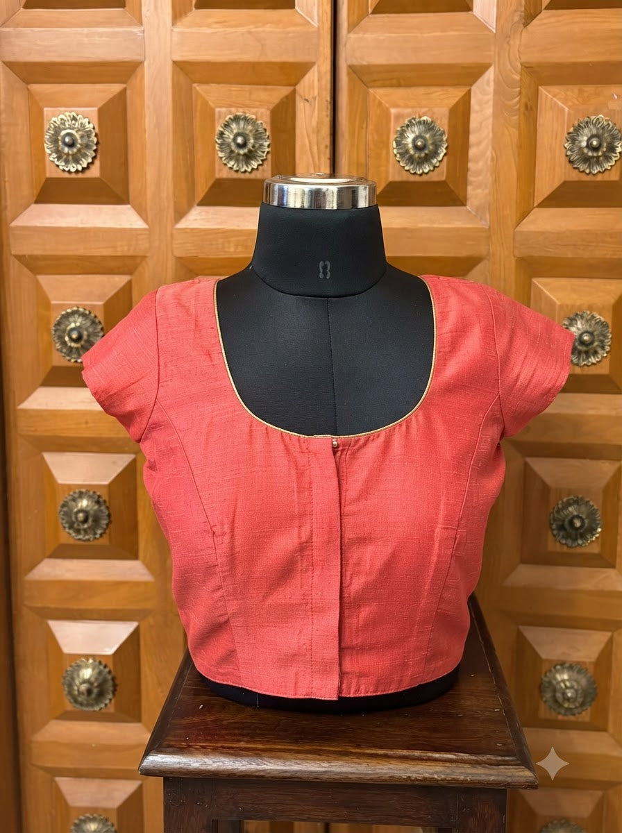 Solids Essential - Round Neck - Coral CS