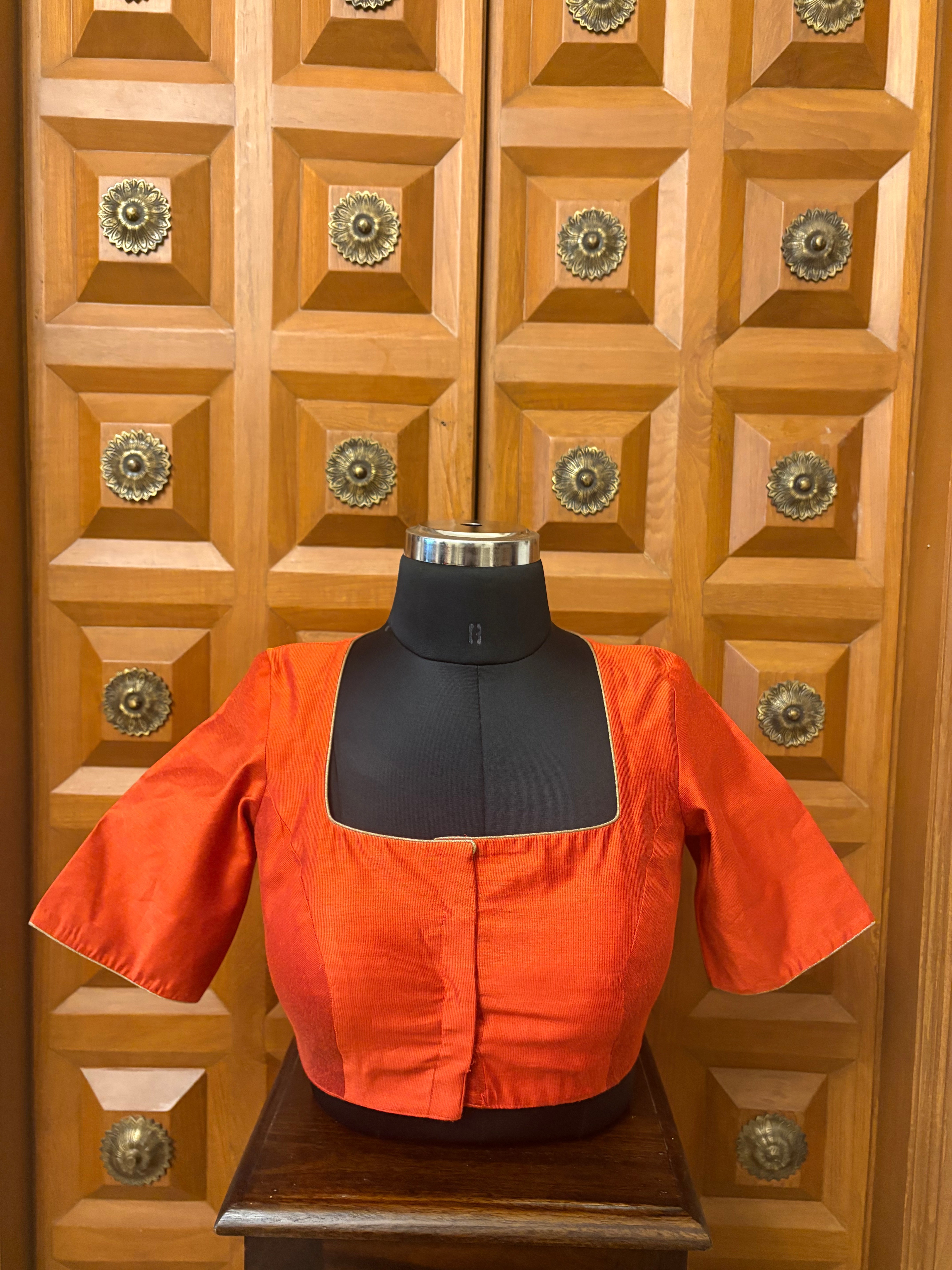 Solids Chic - Bend Square Neck - Coral Ember ES