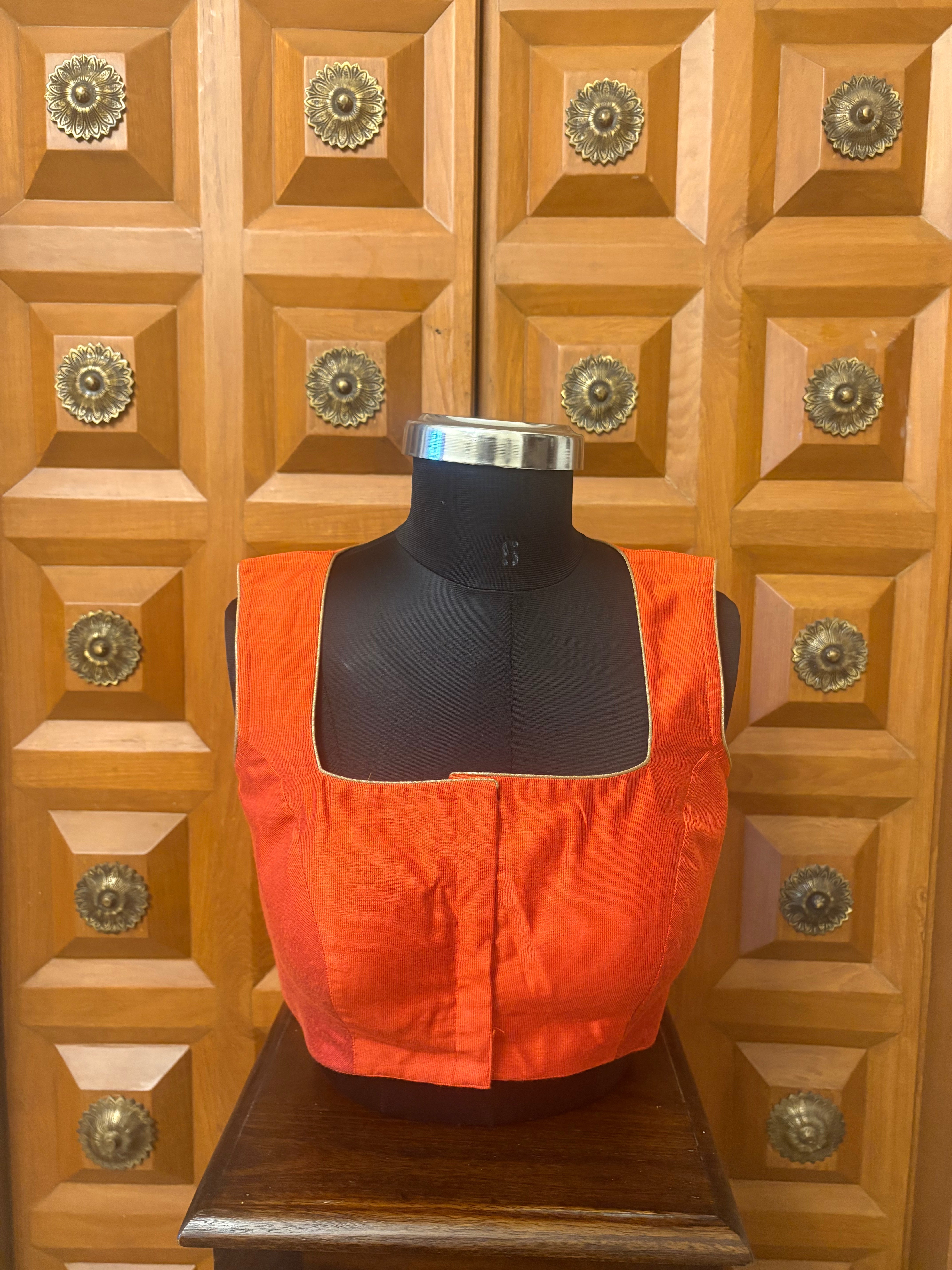 Solids Chic - Bend Square Neck - Coral Ember SL