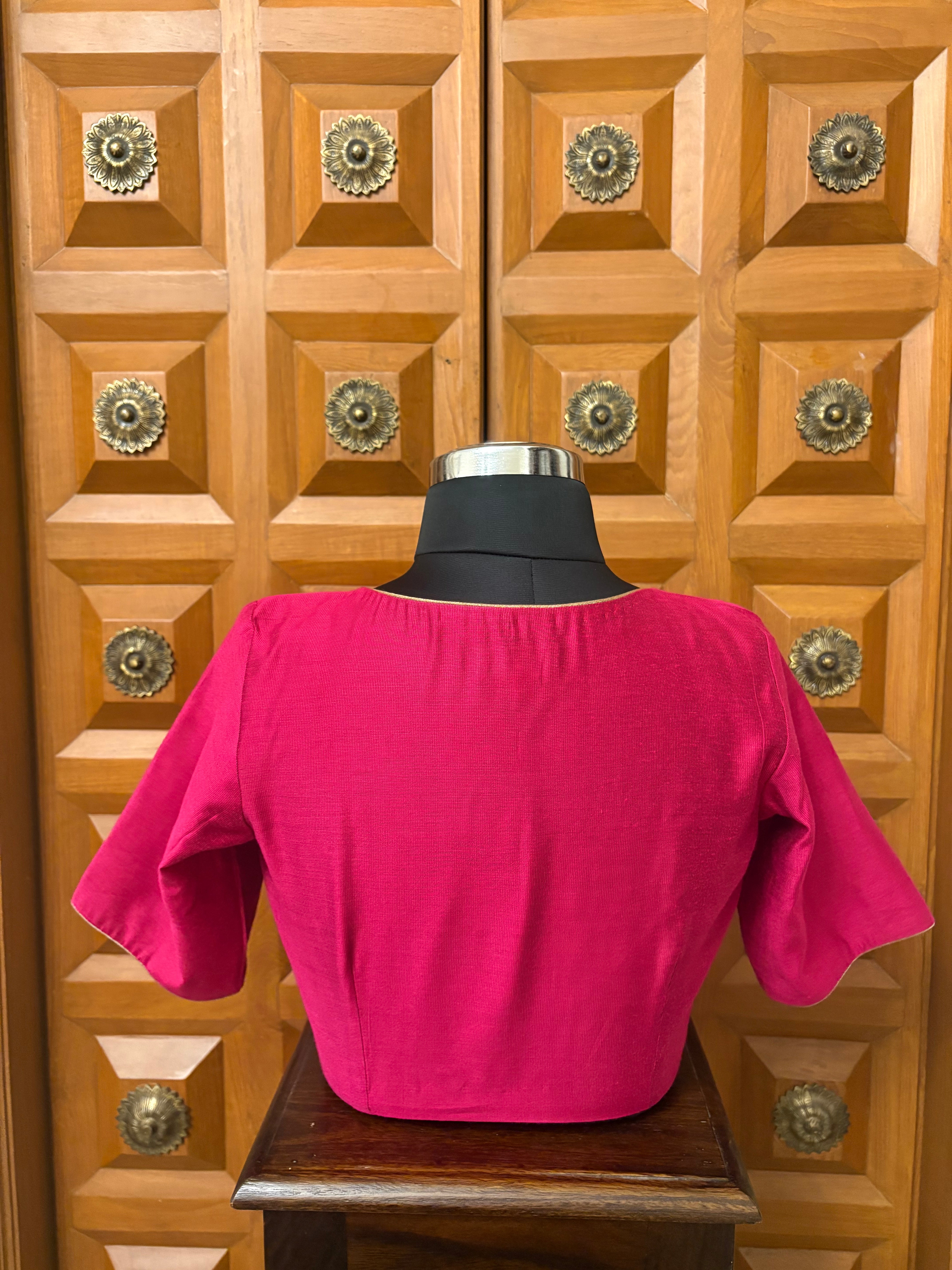 Solids Chic - Bend Square Neck - Pink Garnet ES