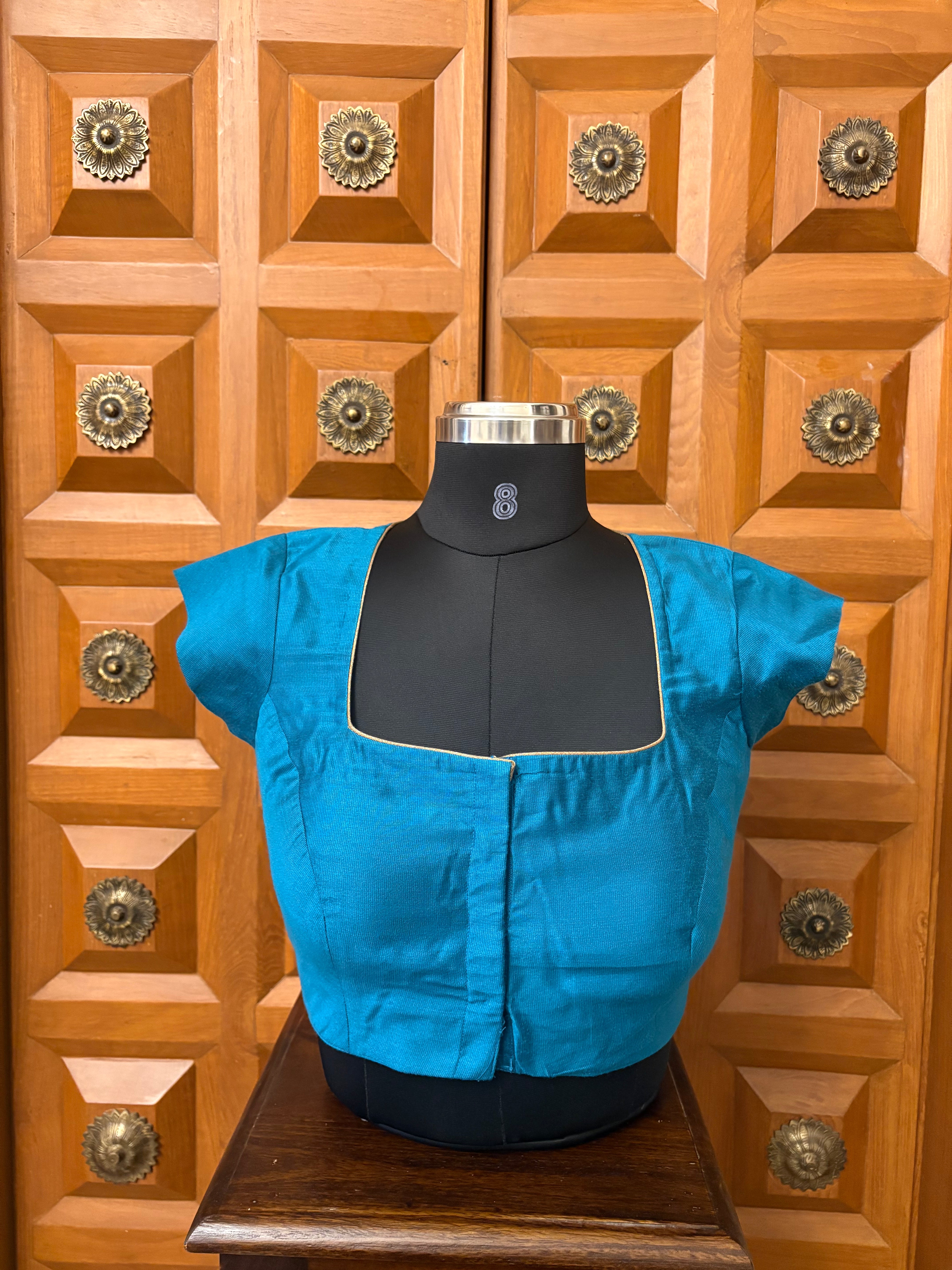 Solids Chic - Bend Square Neck -Turquoise CS