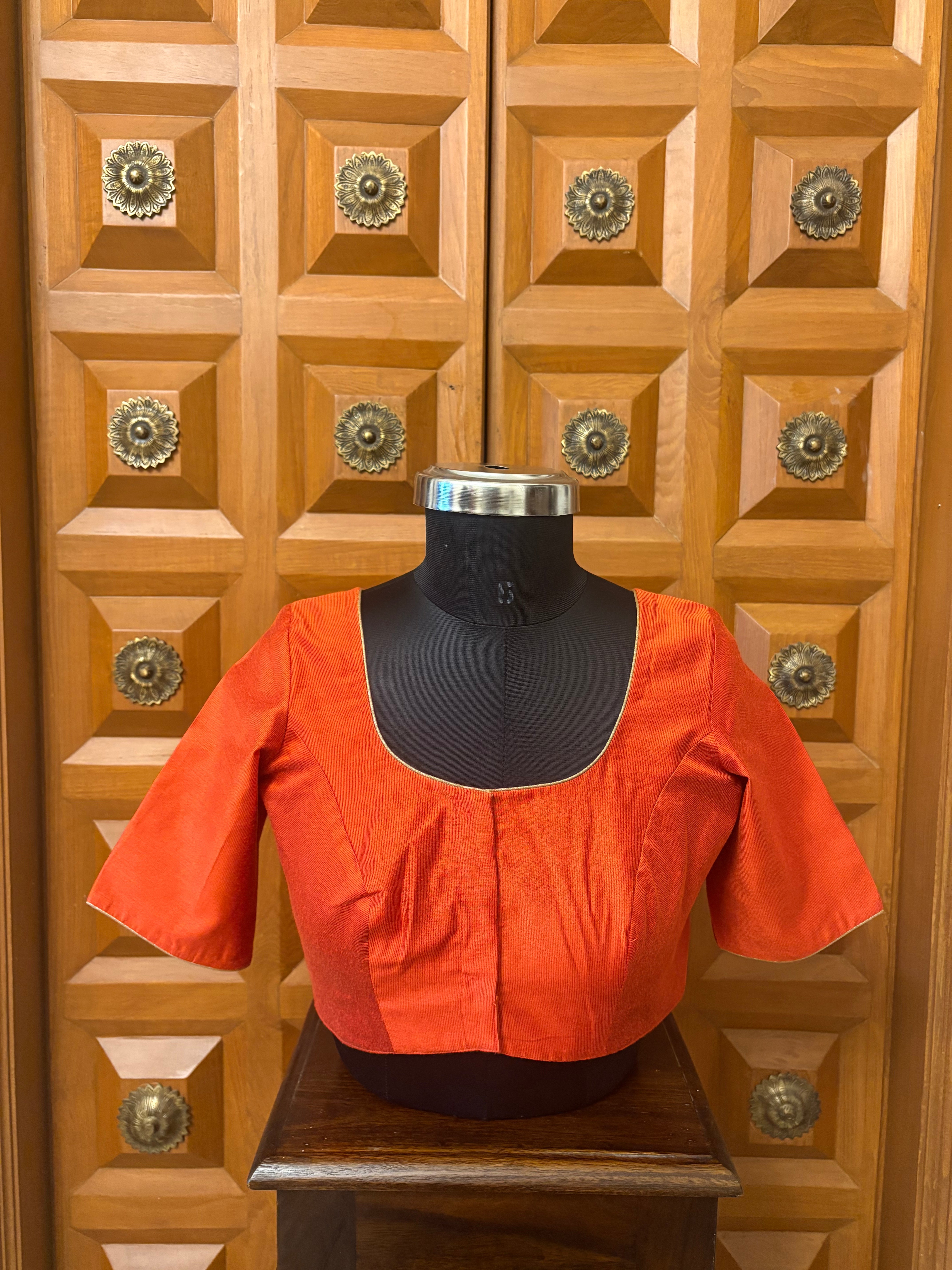 Solids Essential - Round Neck - Coral Ember ES