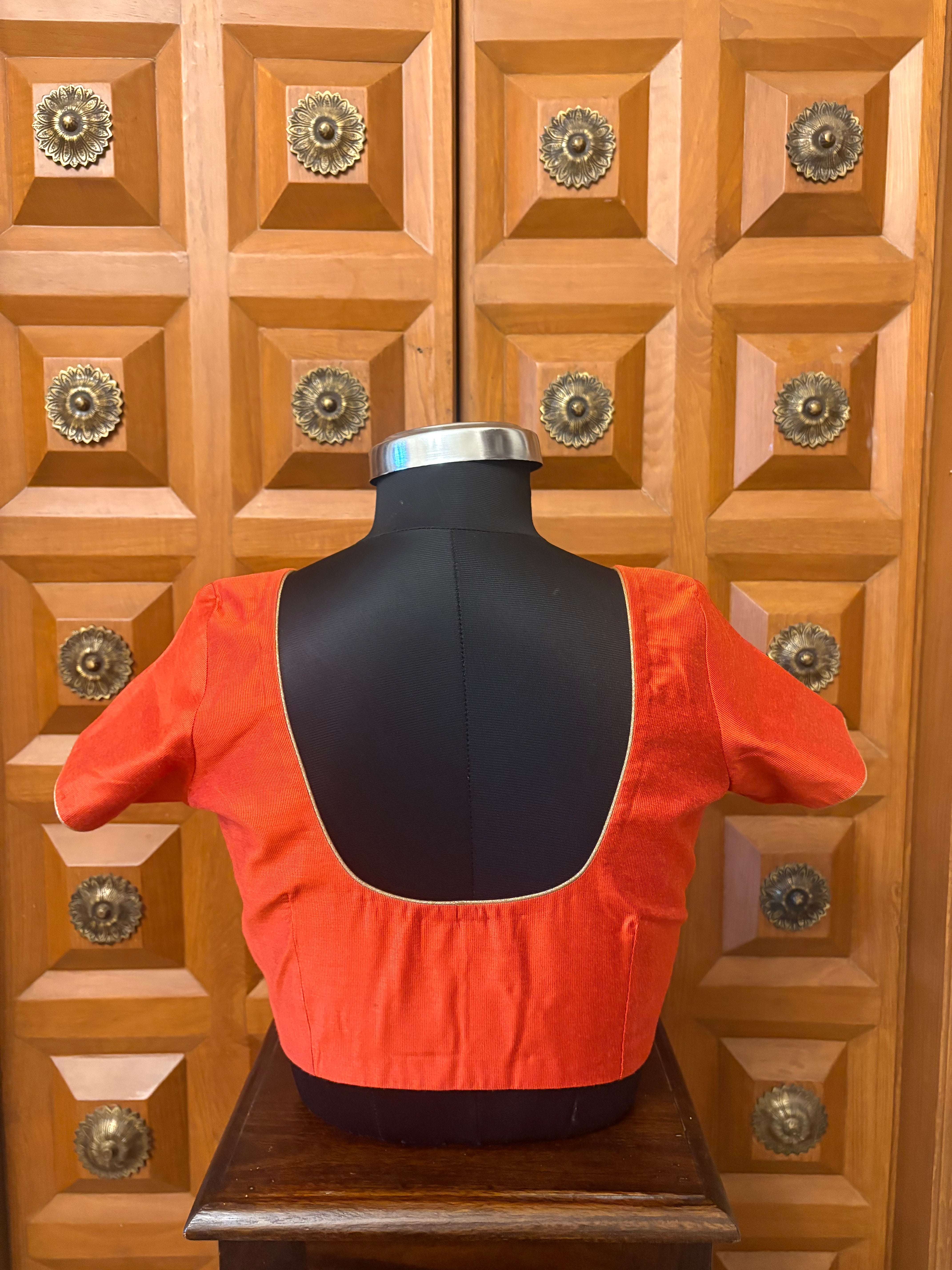 Solids Essential - Round Neck - Coral Ember MS