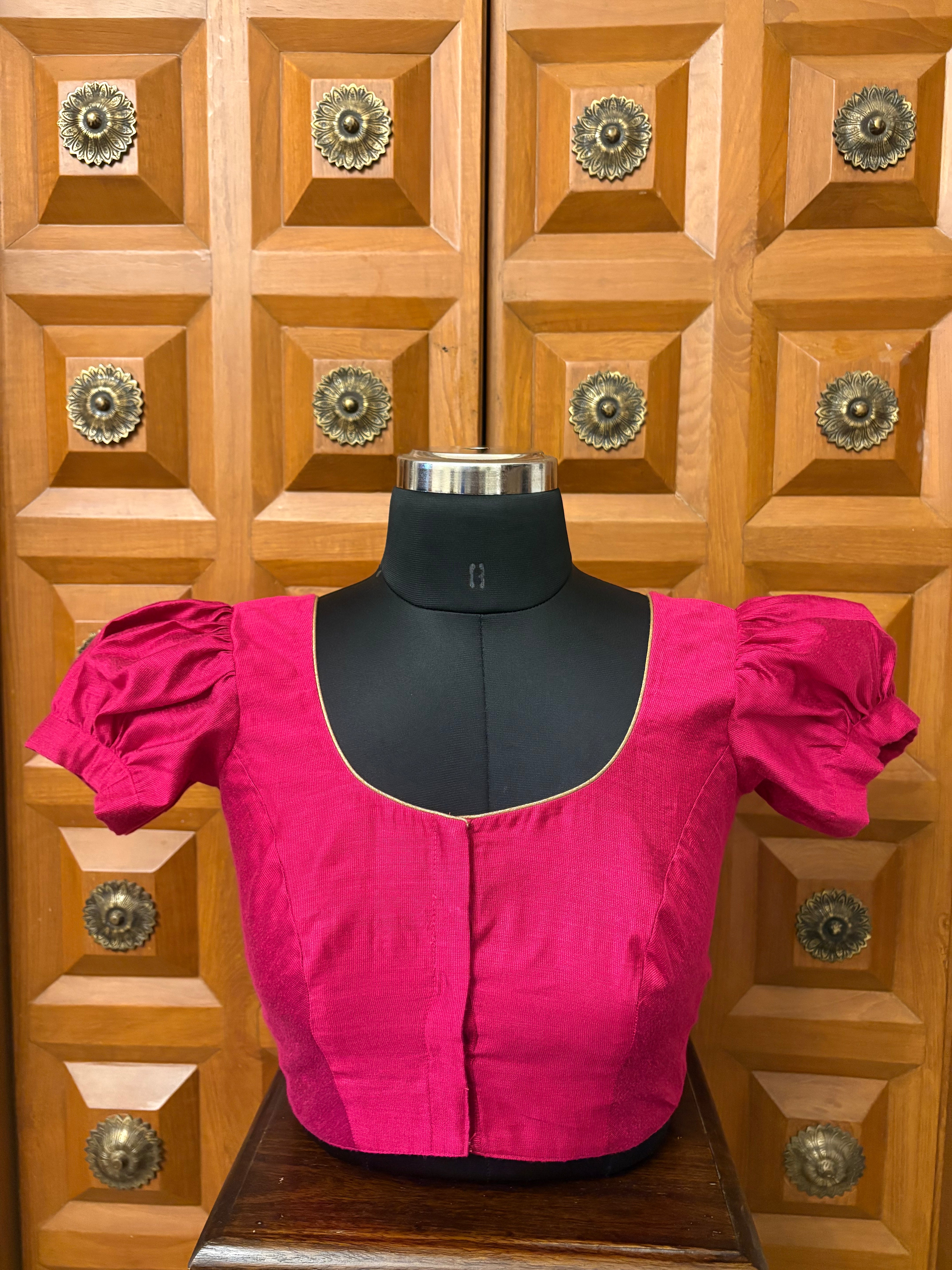 Solids Essential - Round Neck - Pink Garnet PS