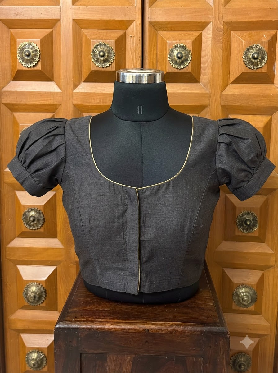 Solids Essential - Round Neck - Charcoal PS