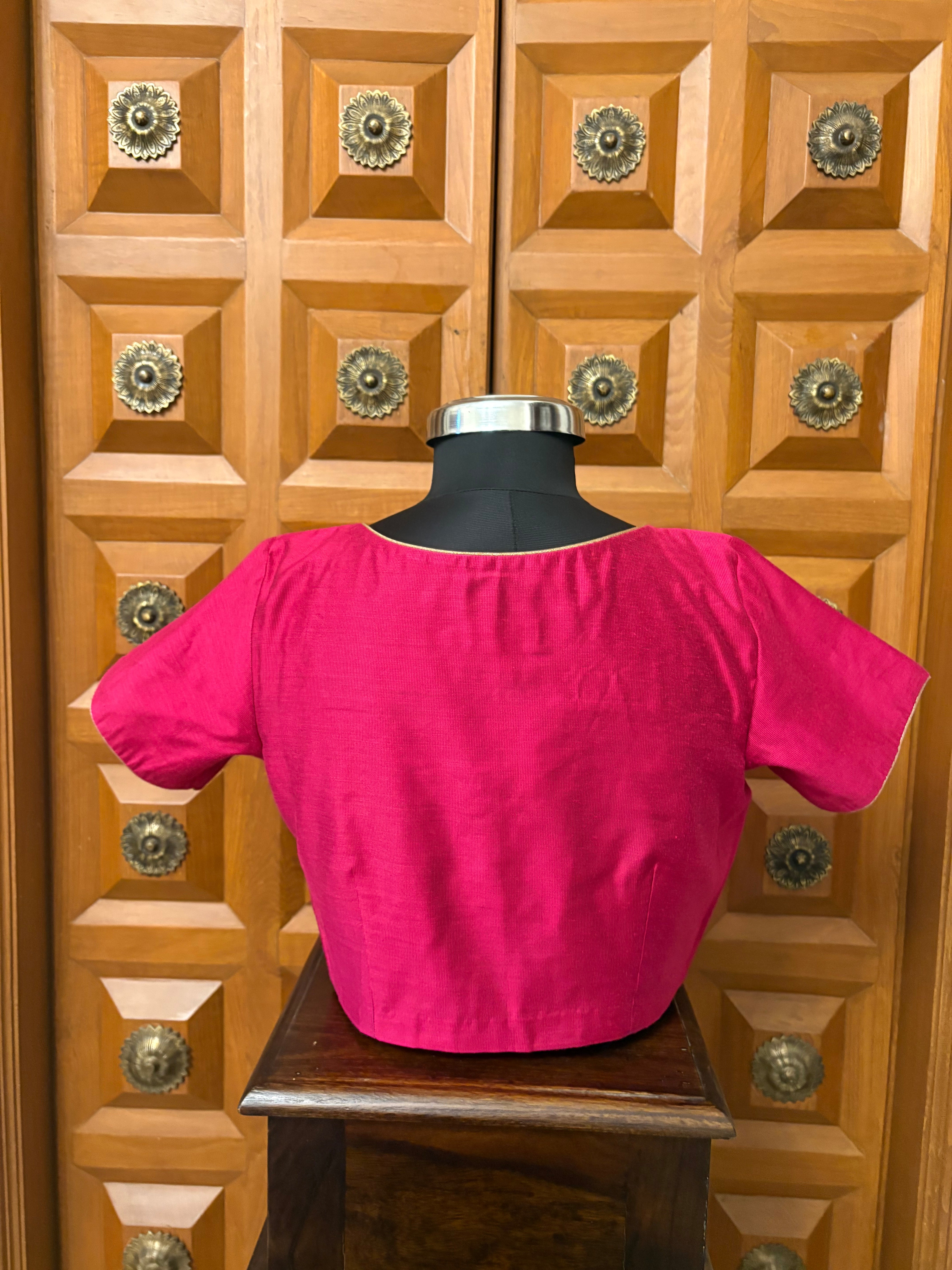 Solids Timeless - Boat Neck - Pink Garnet MS