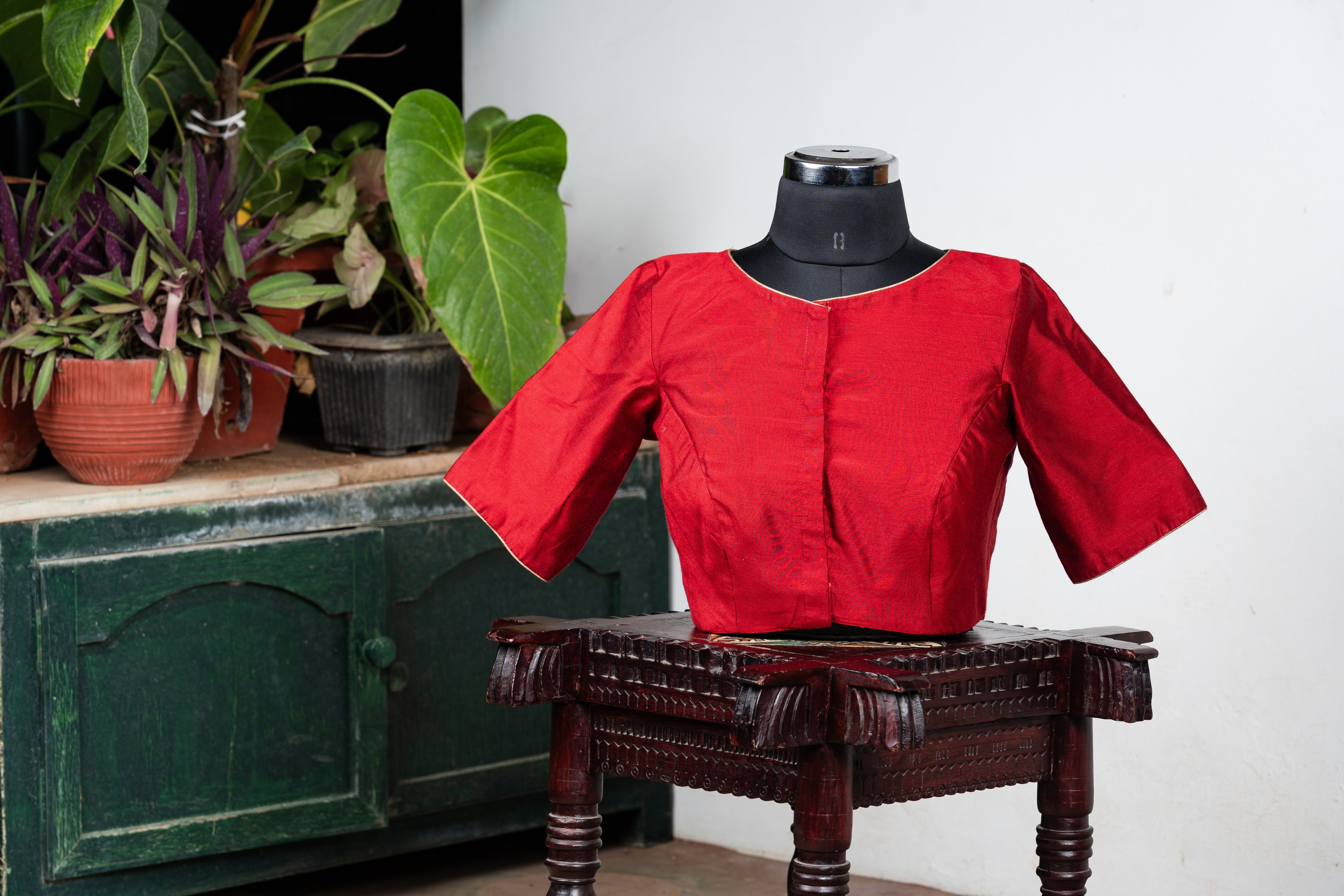 Solids Timeless - Boat Neck - Imperial Red ES
