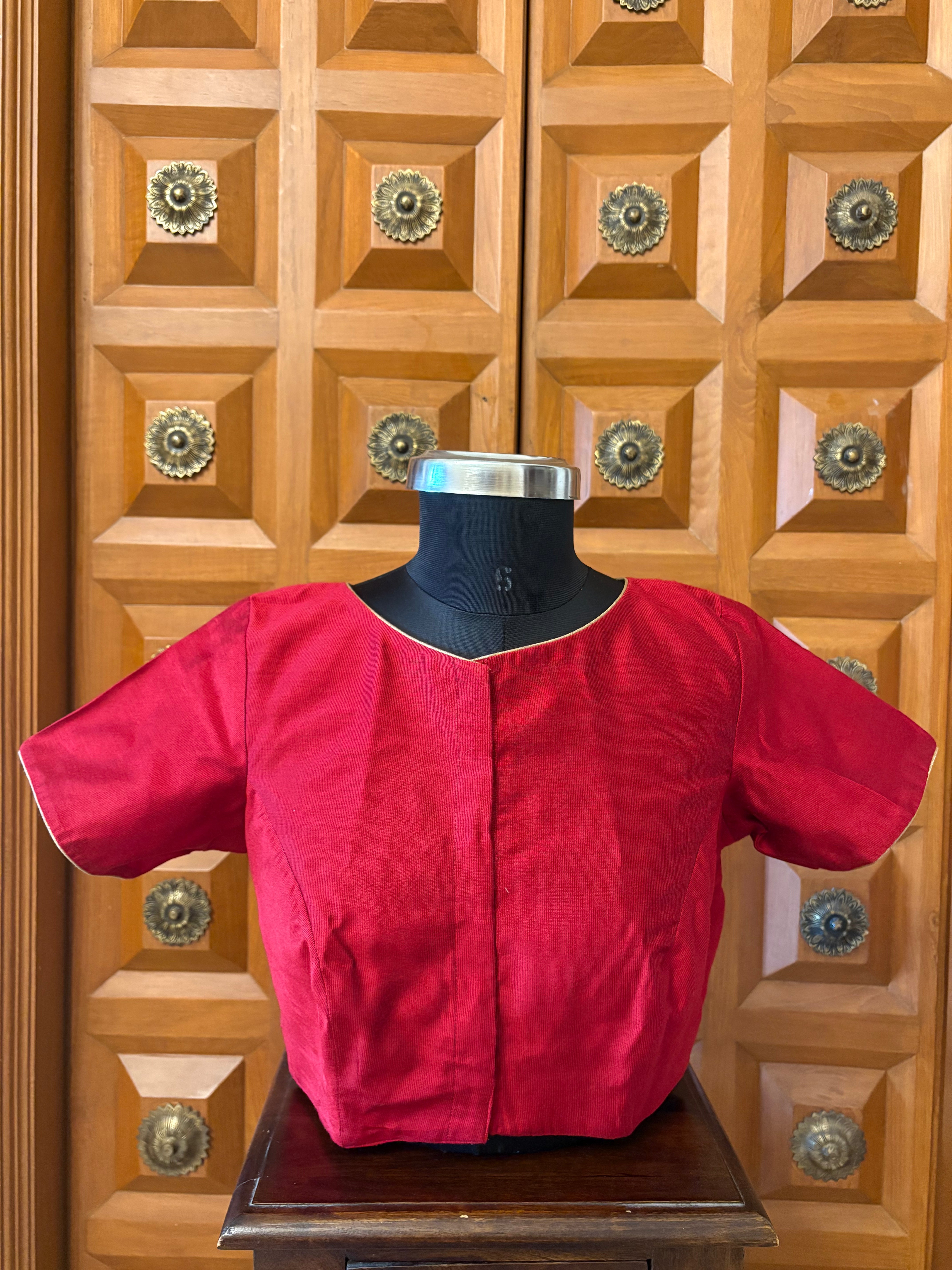 Solids Timeless - Boat Neck - Imperial Red MS