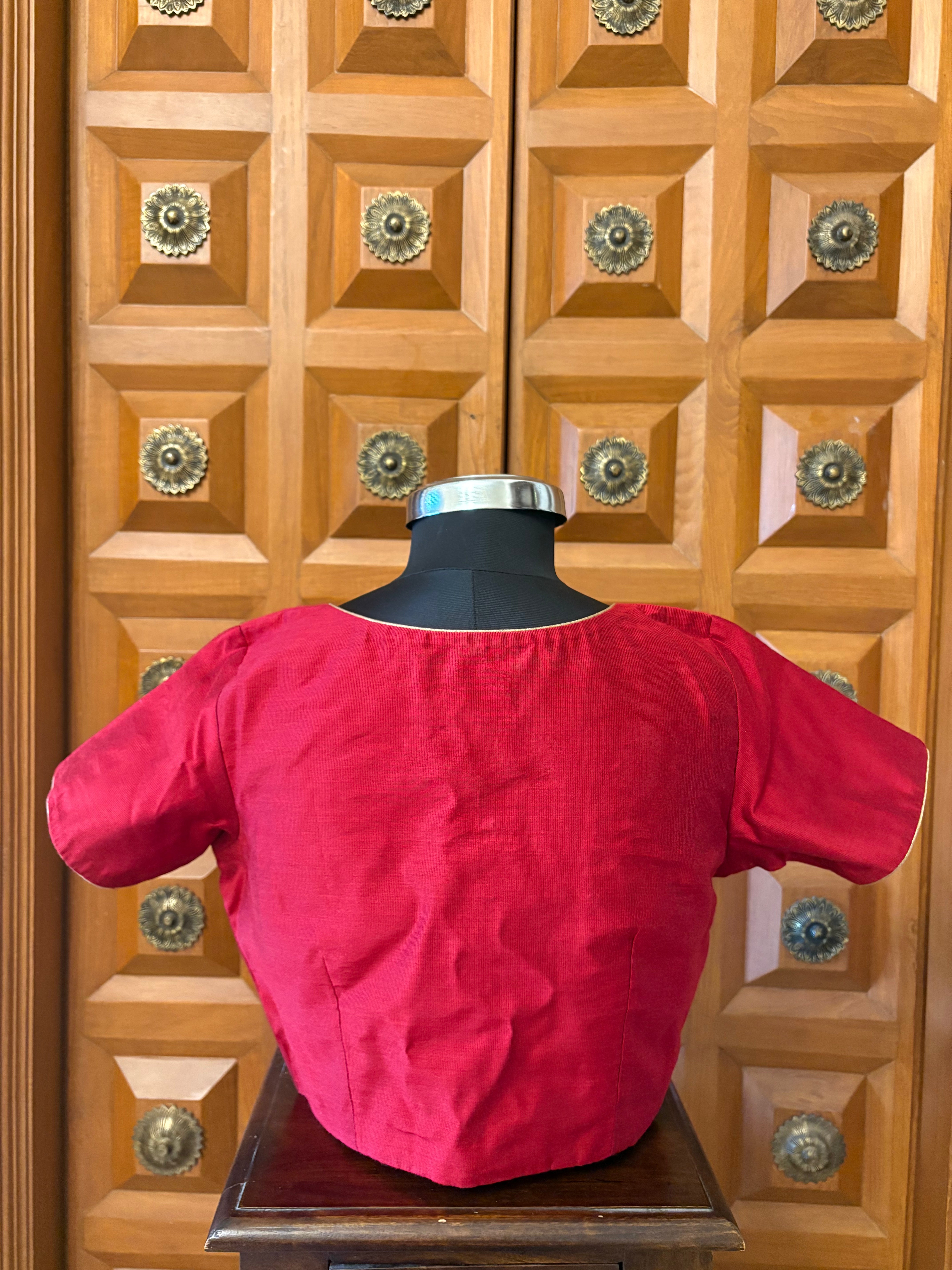 Solids Timeless - Boat Neck - Imperial Red MS