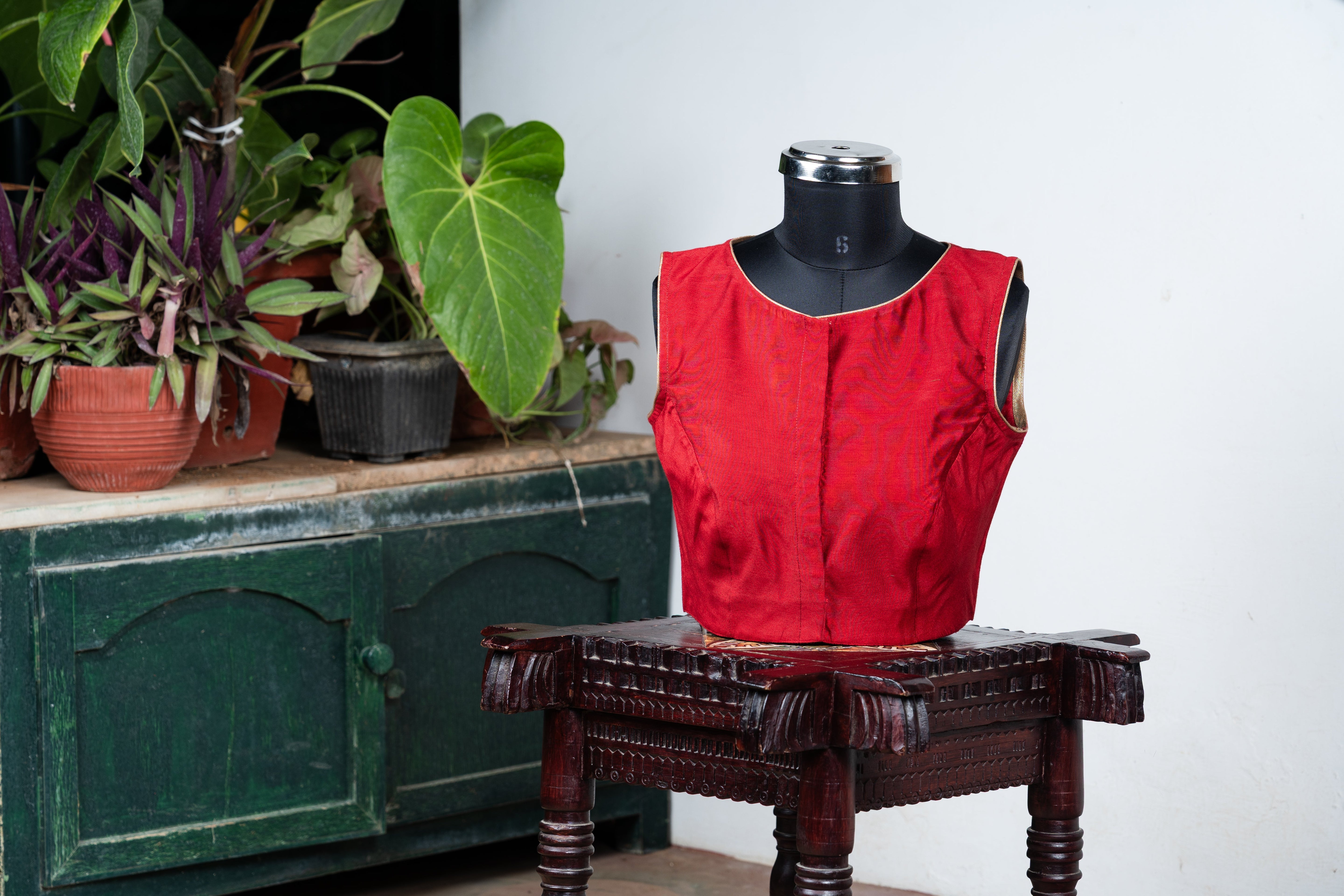 Solids Timeless - Boat Neck - Imperial Red SL