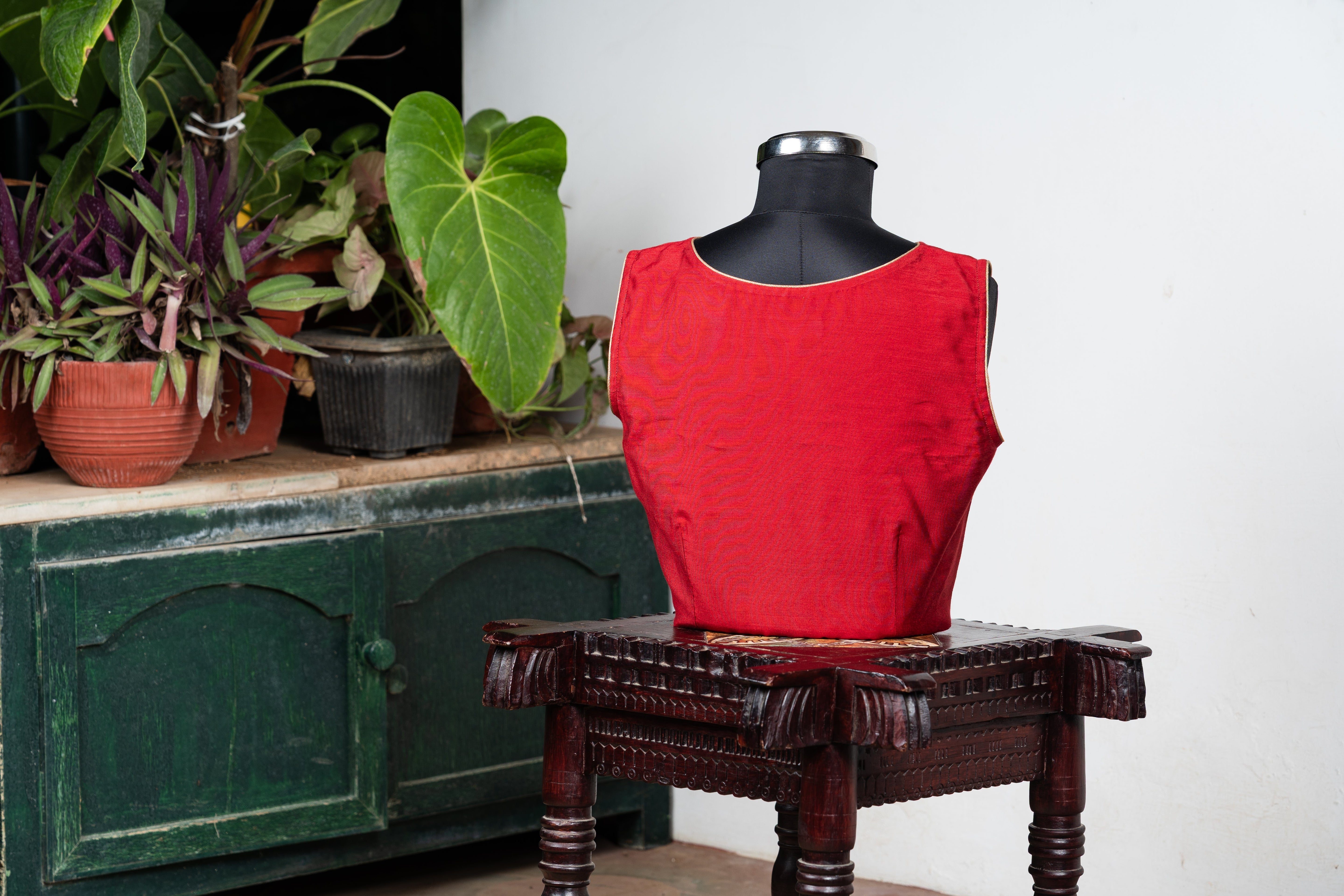 Solids Timeless - Boat Neck - Imperial Red SL