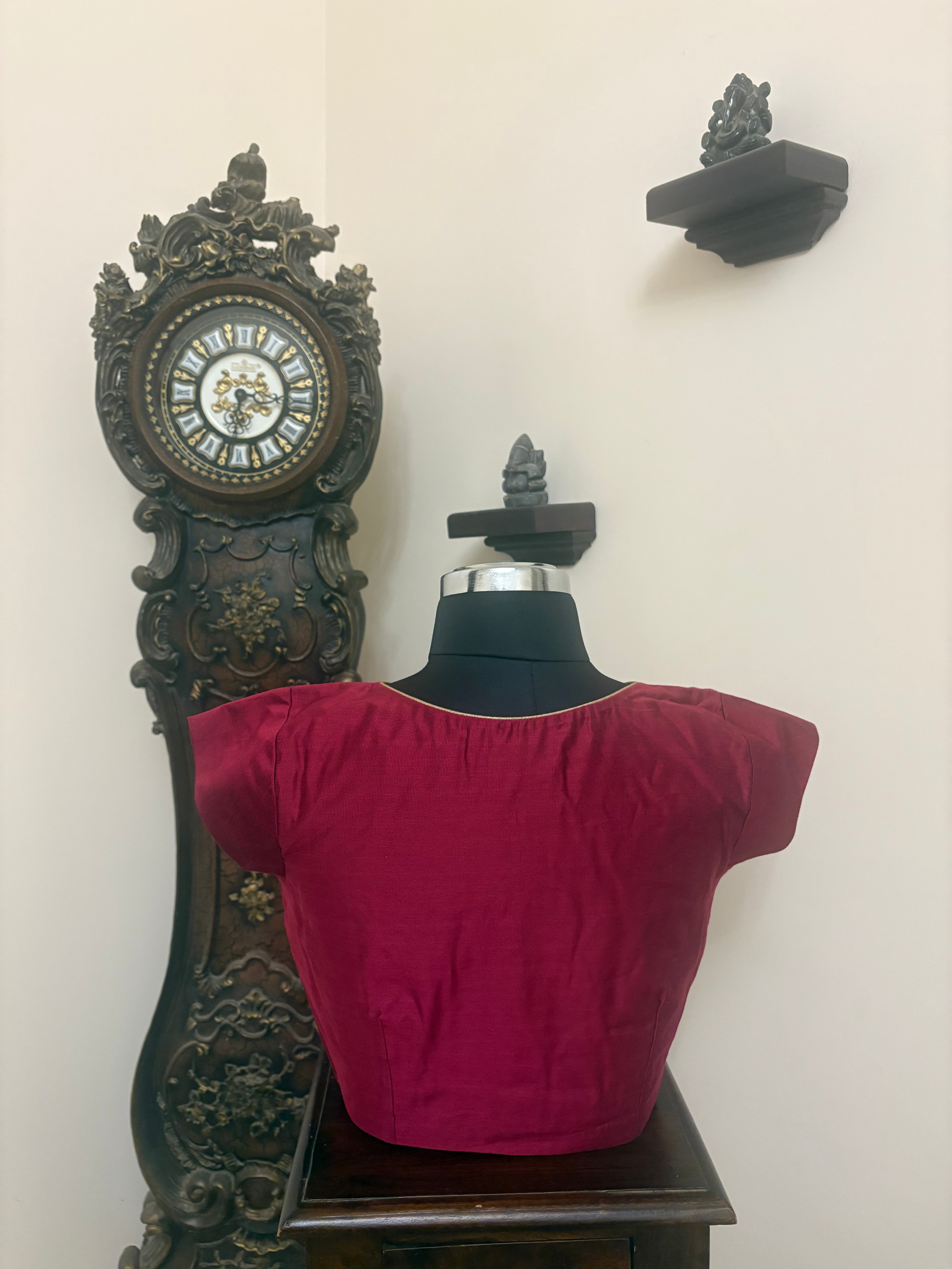 Solids Timeless - Boat Neck - Beetroot CS
