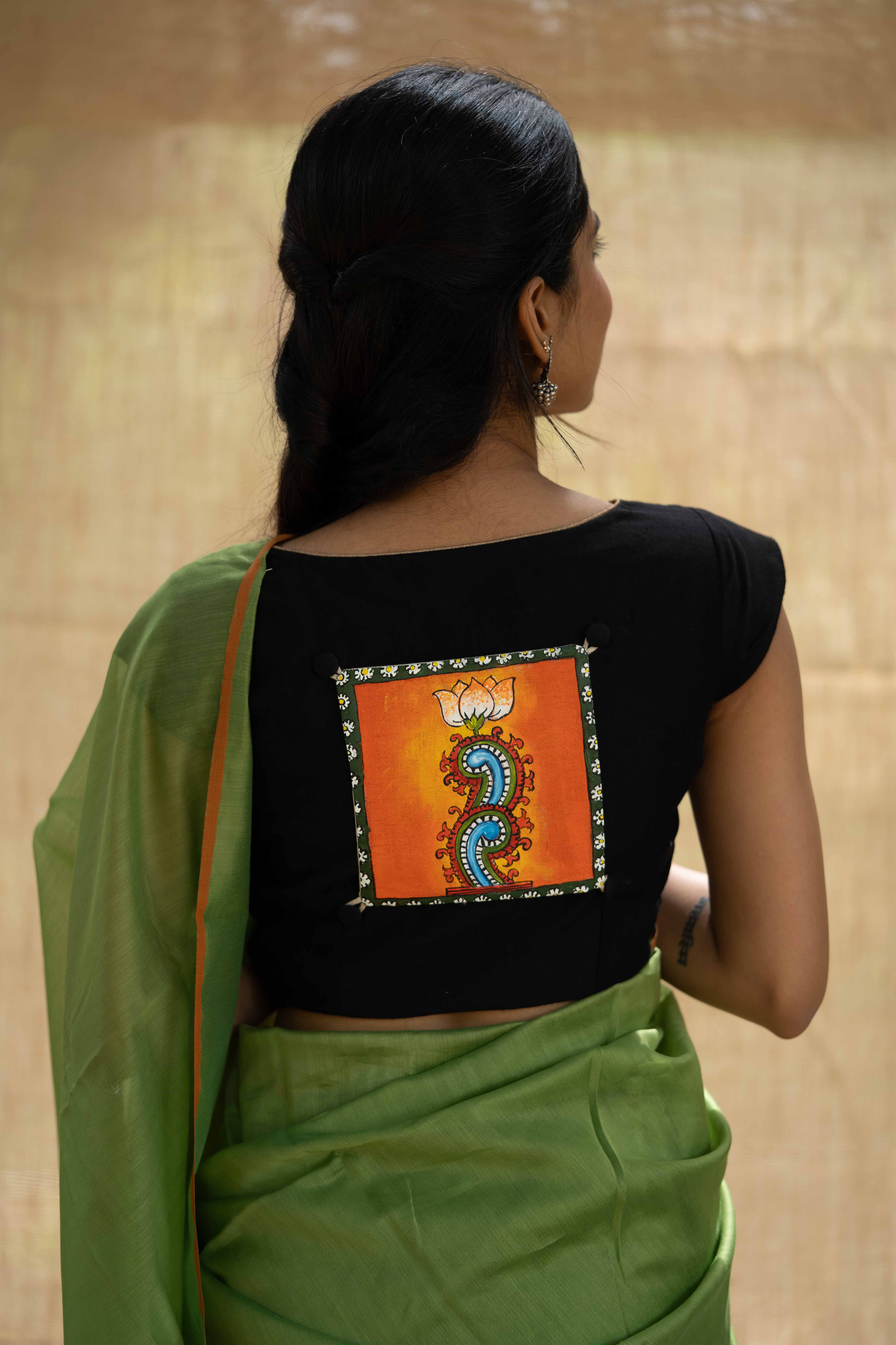Silk Chanderi - Moong Green