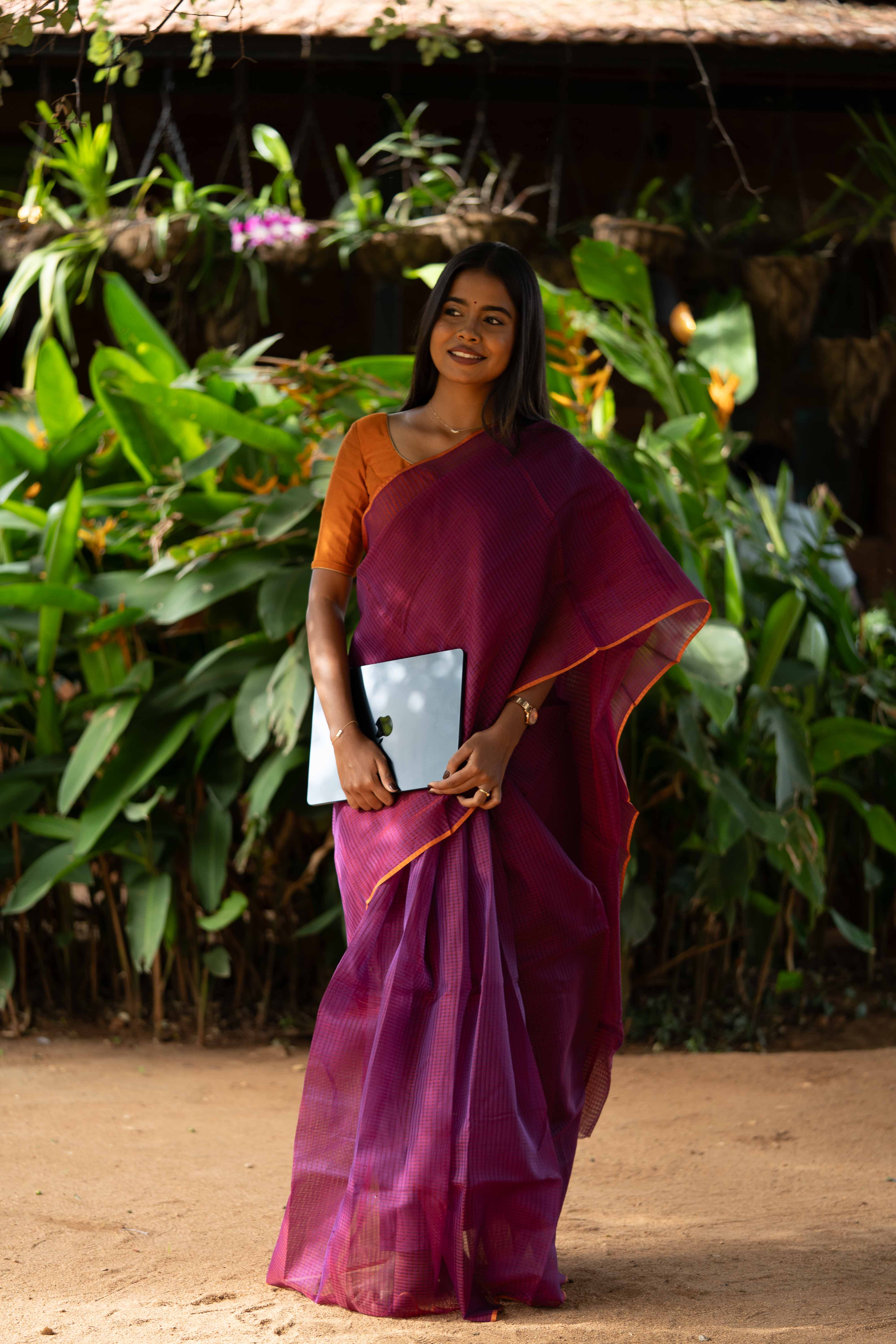 Organza Cascade - Beetroot