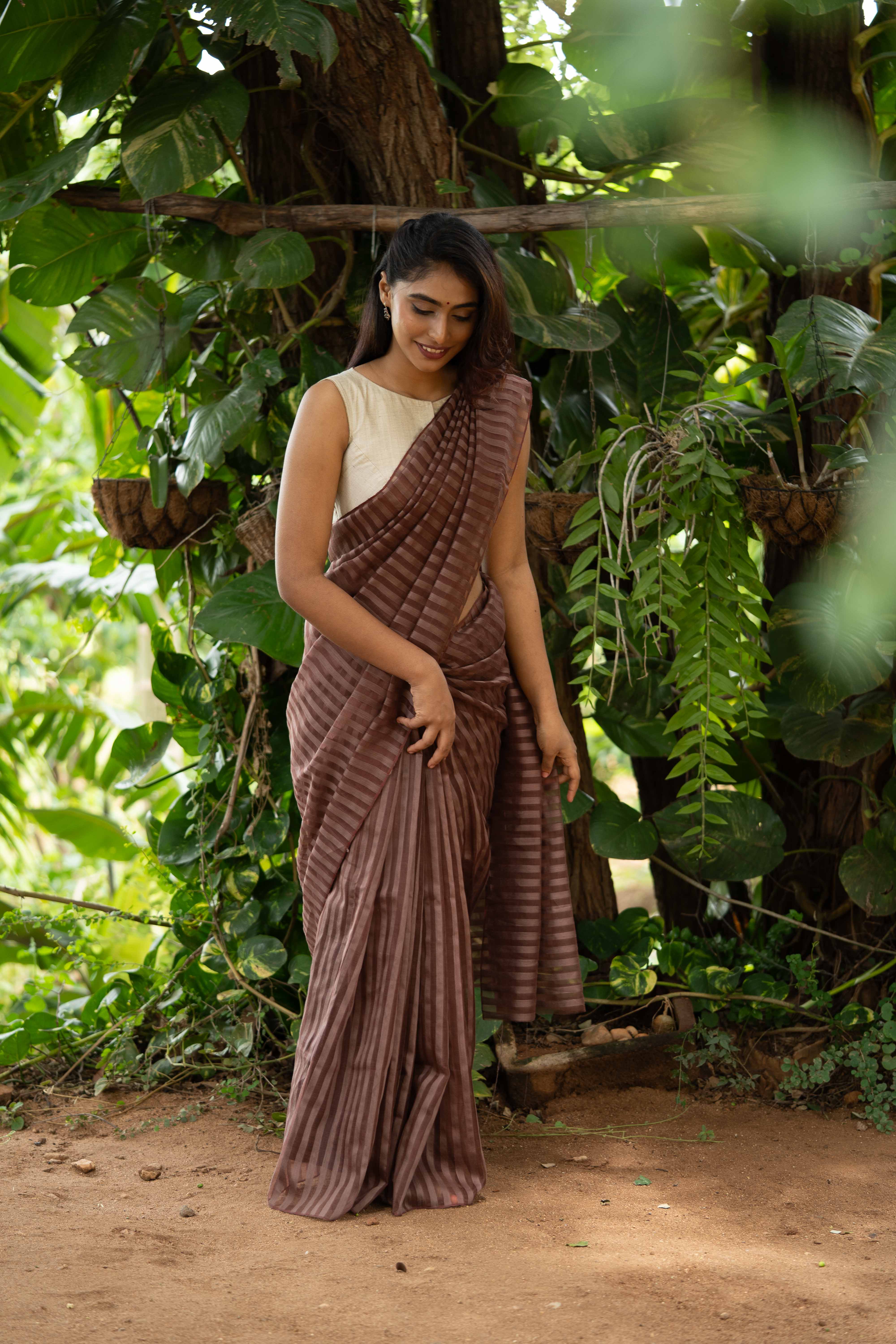 Organza Cascade - Choco bar