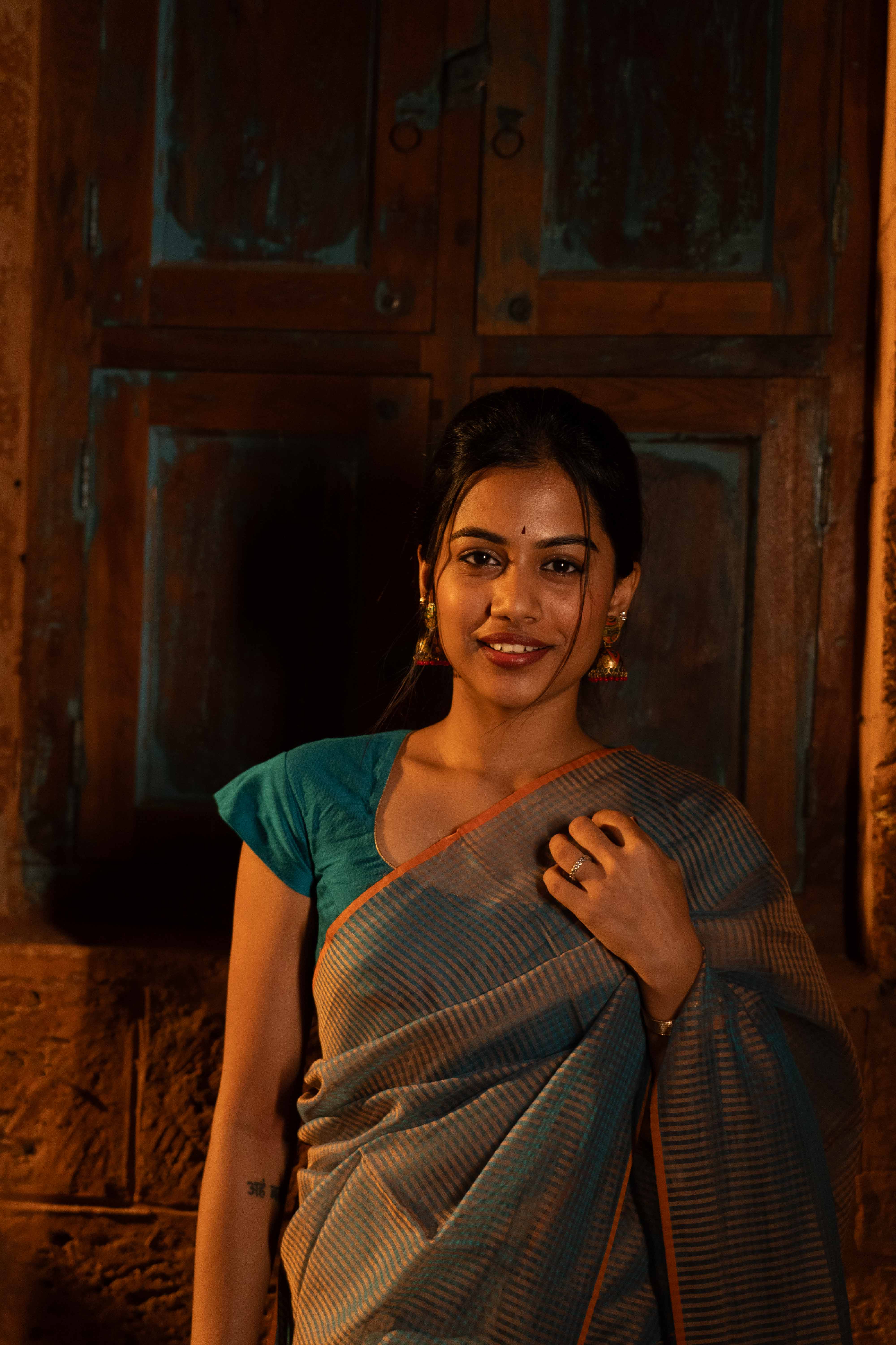 Organza Cascade - Grey