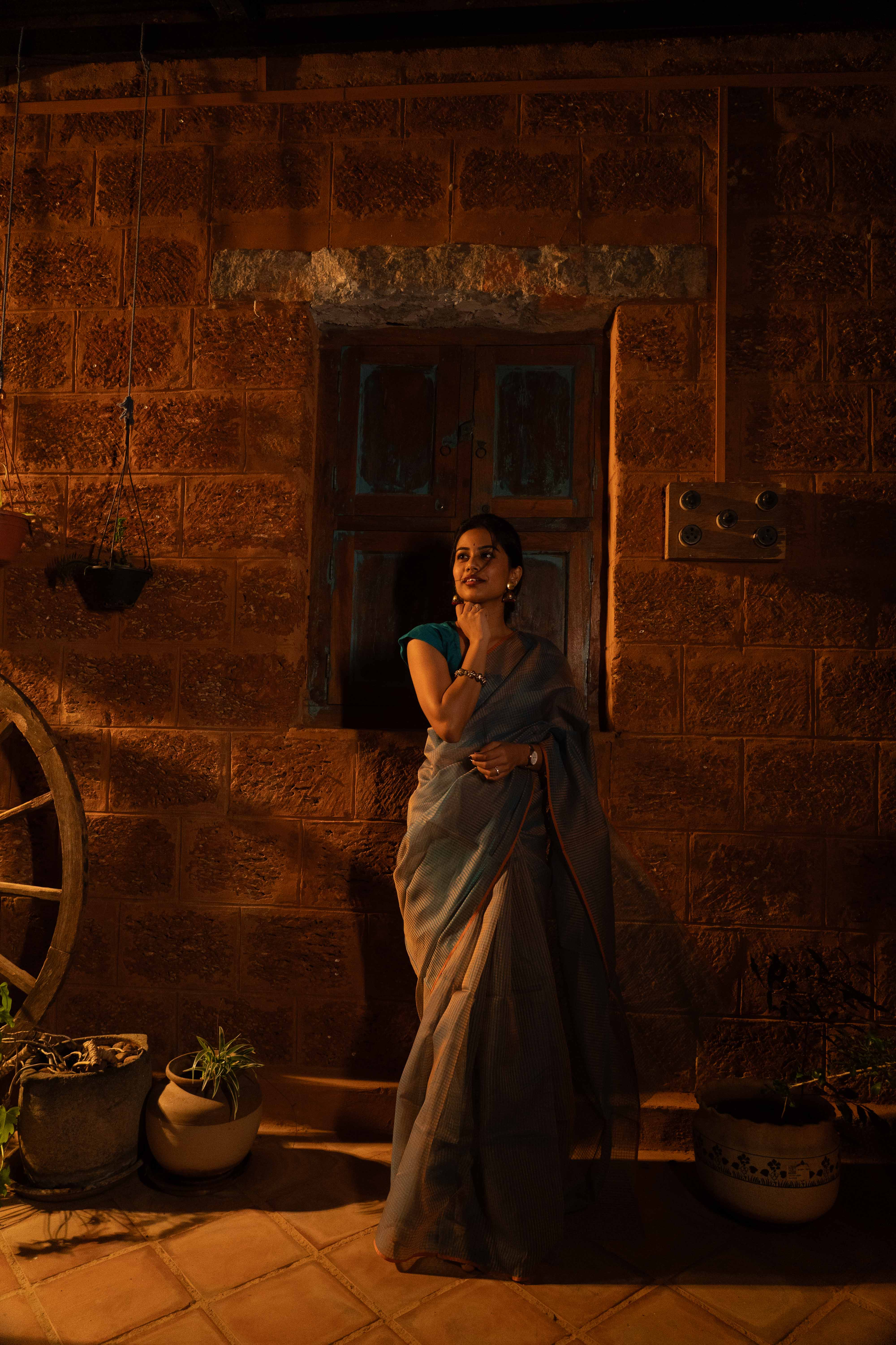 Organza Cascade - Grey