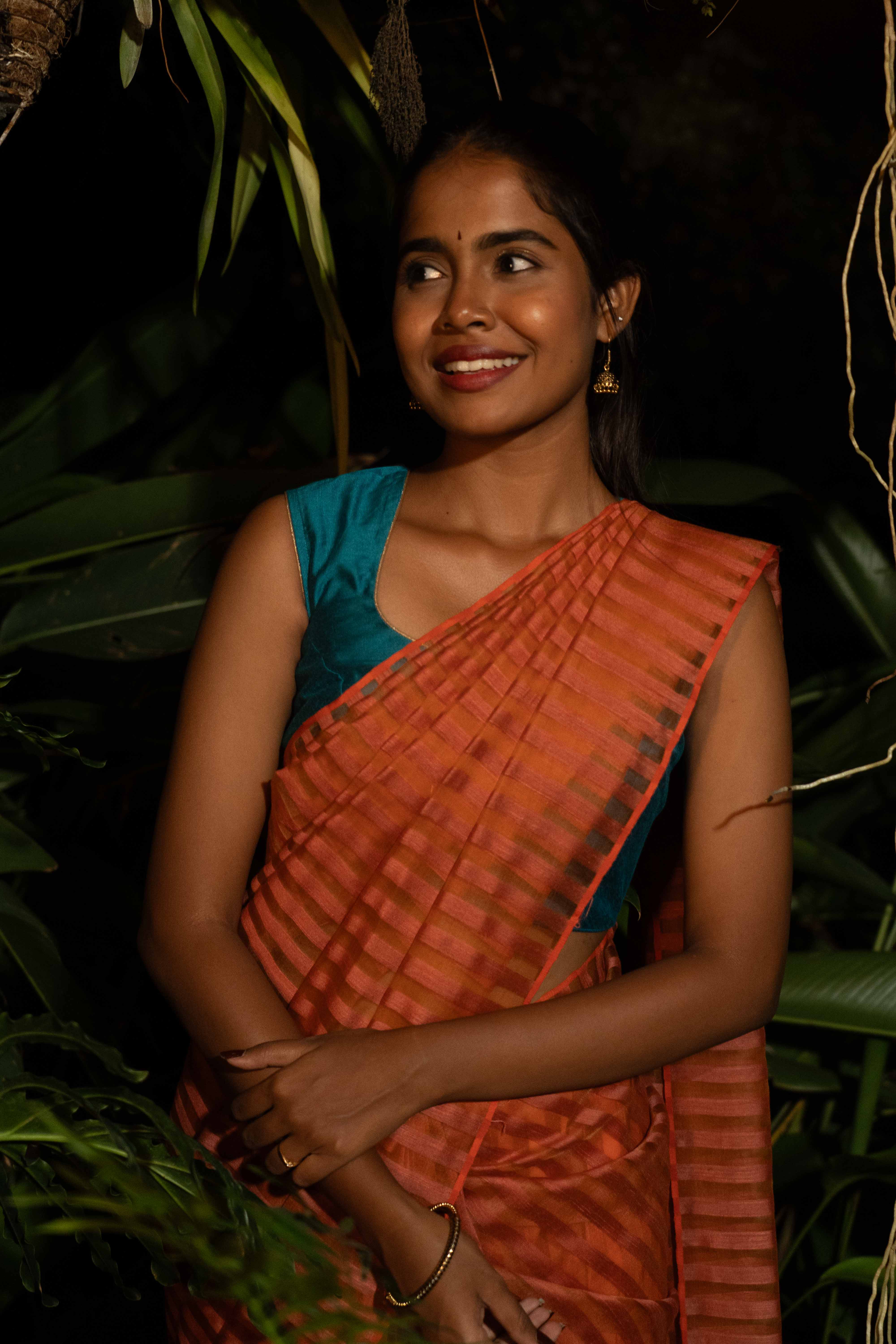 Organza Cascade - Coral Reef