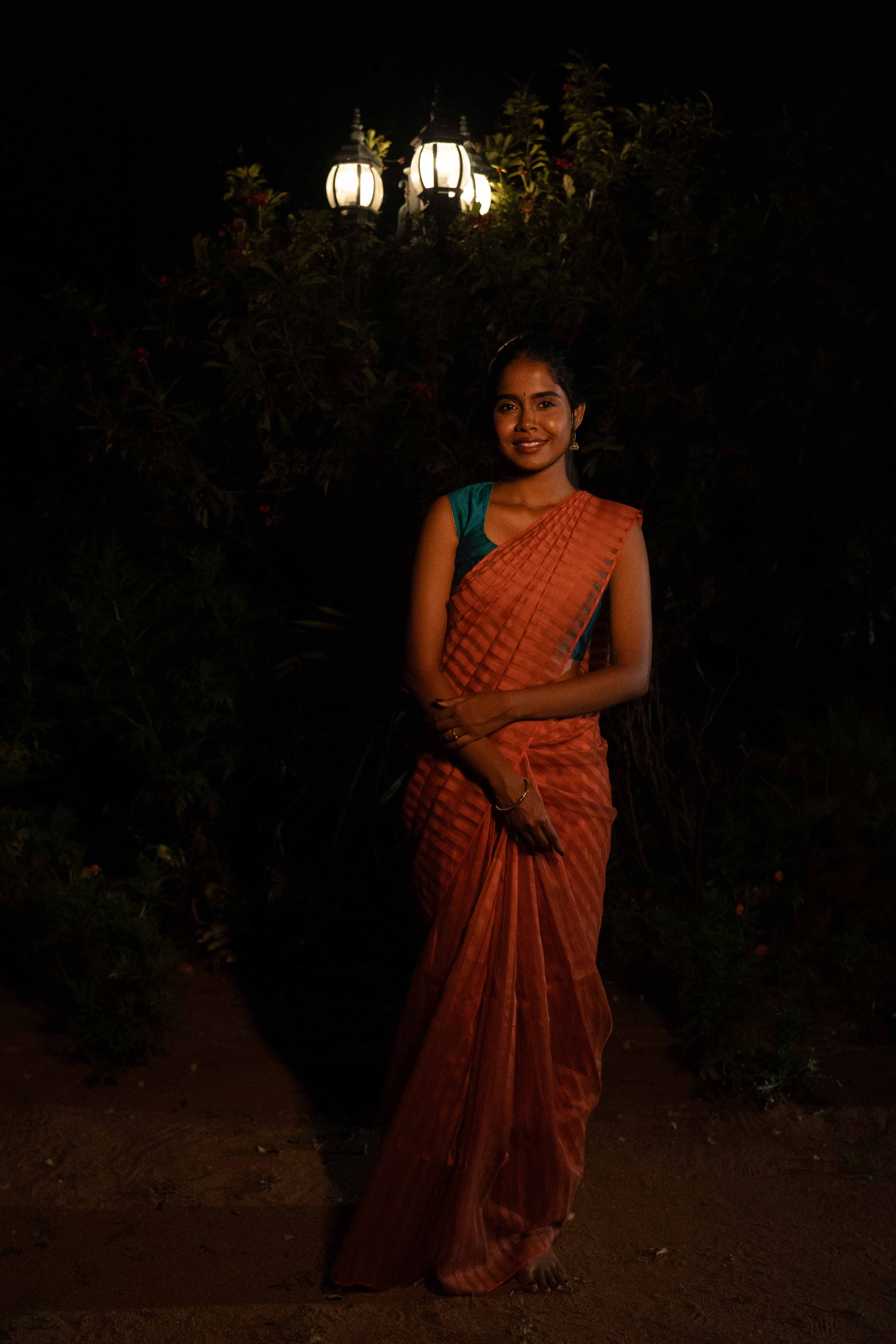 Organza Cascade - Coral Reef