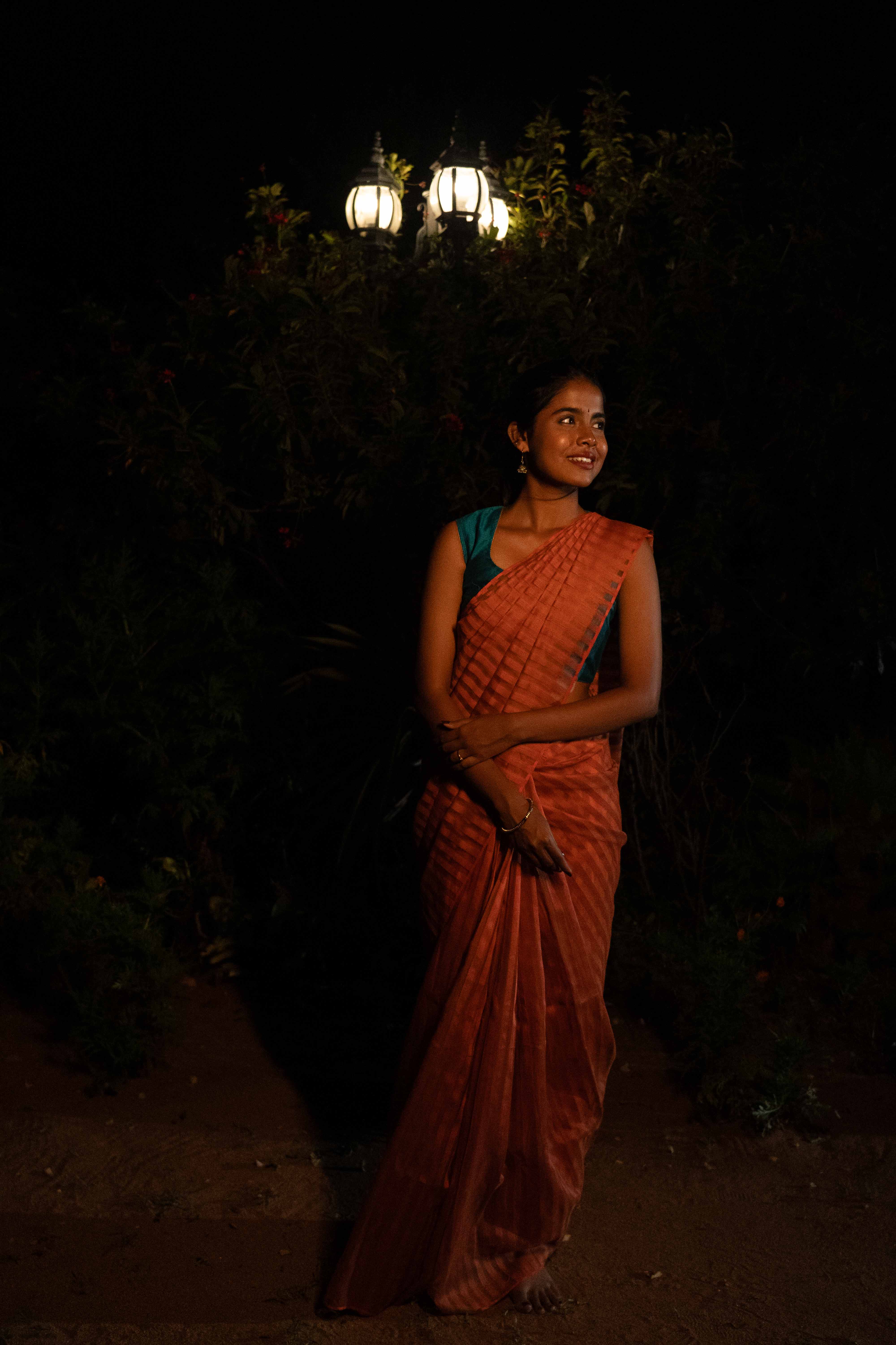 Organza Cascade - Coral Reef